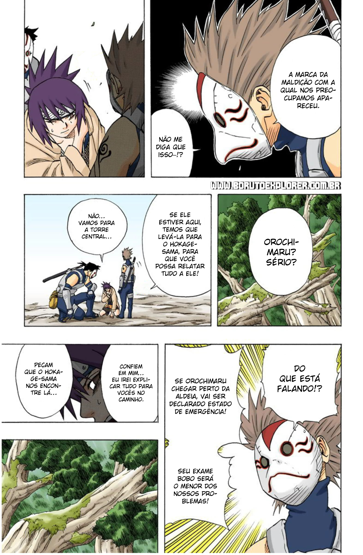 Read Naruto - Versão Colorida Oficial Manga Online