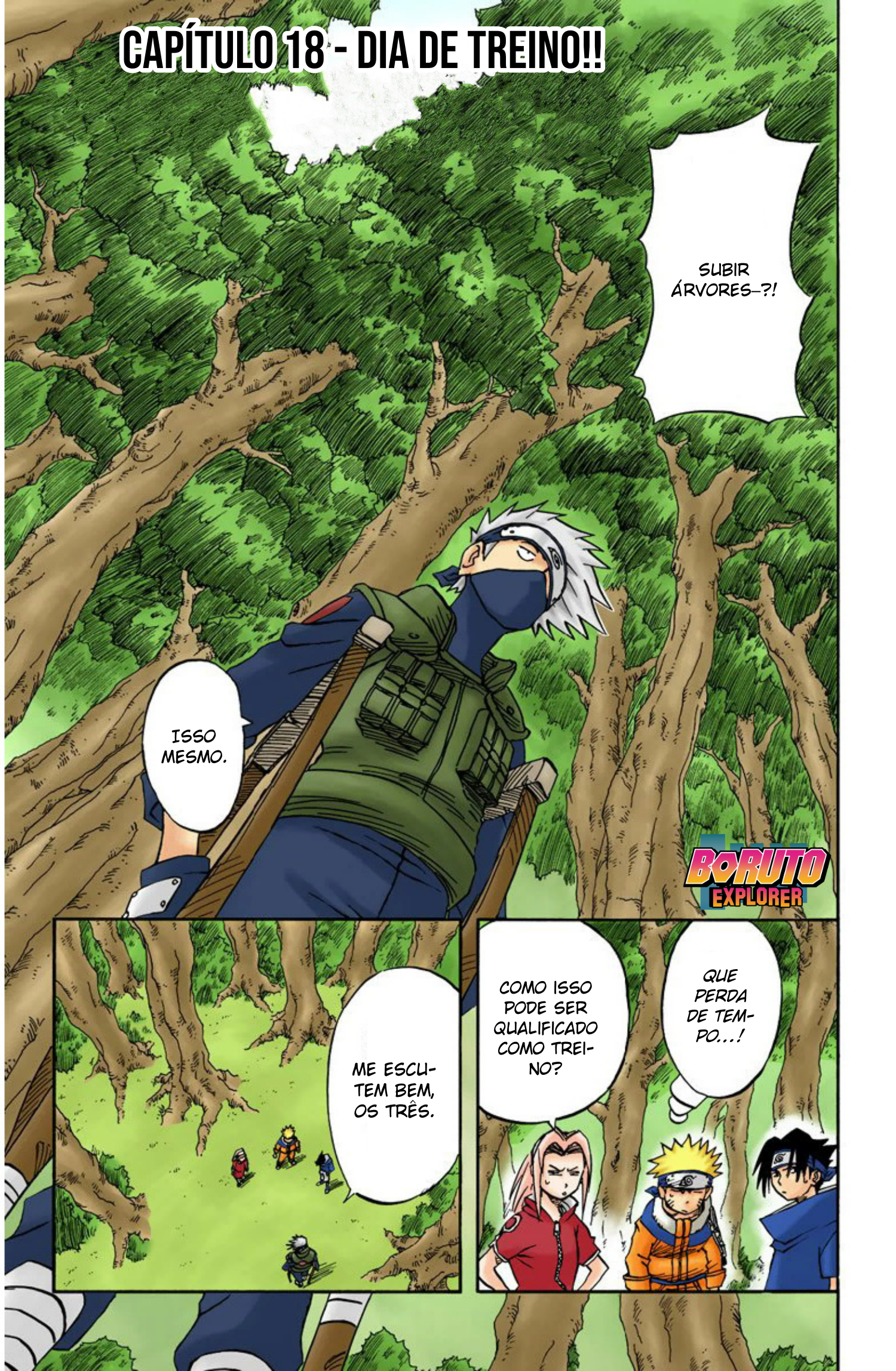 Read Naruto - Versão Colorida Oficial Manga Online