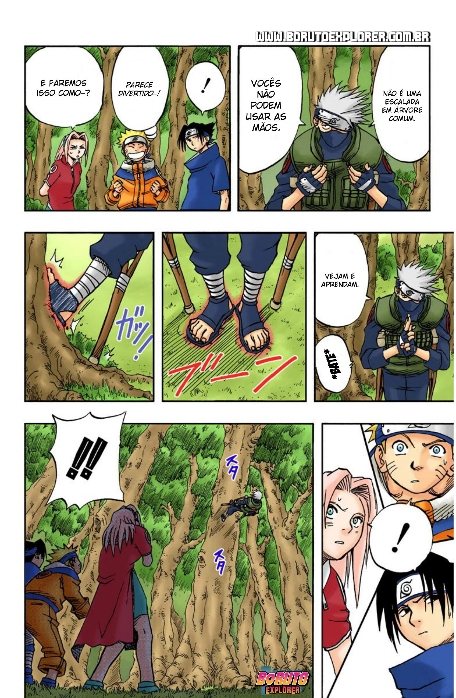Read Naruto - Versão Colorida Oficial Manga Online