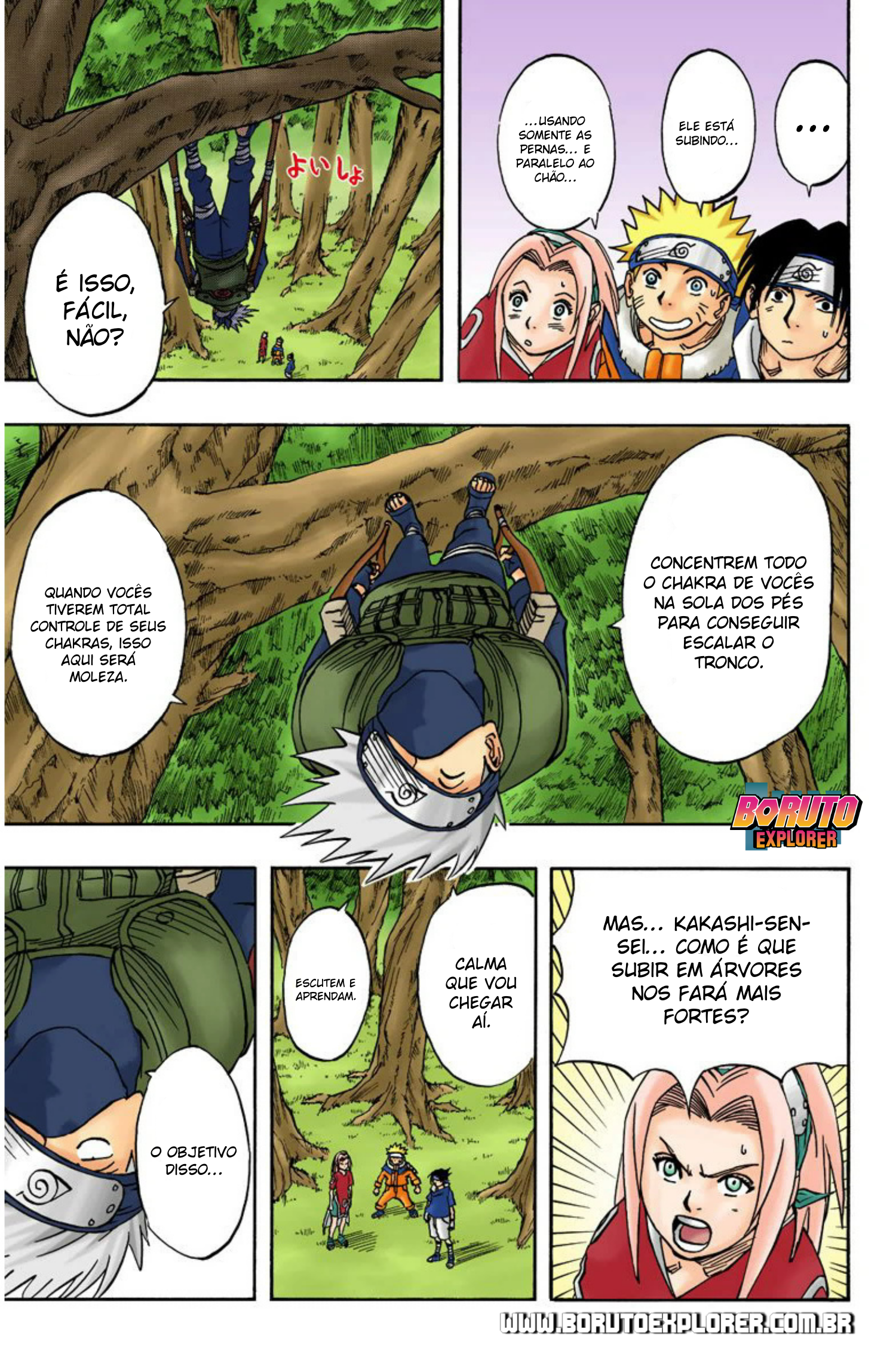 Read Naruto - Versão Colorida Oficial Manga Online