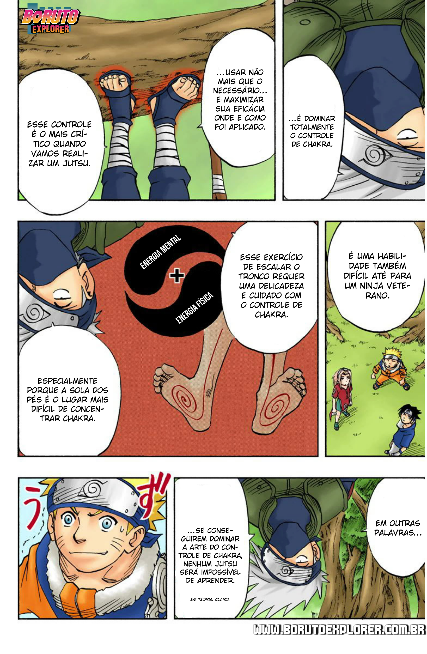 Read Naruto - Versão Colorida Oficial Manga Online