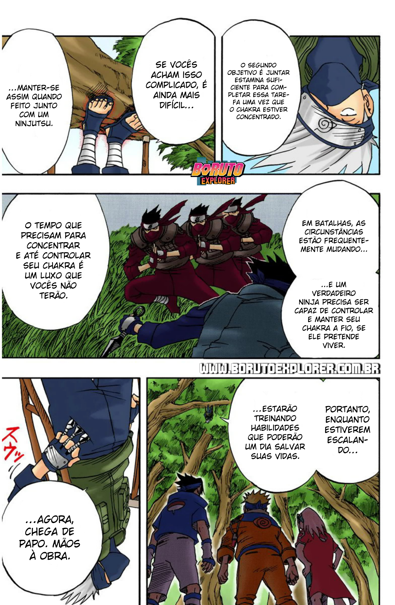 Read Naruto - Versão Colorida Oficial Manga Online