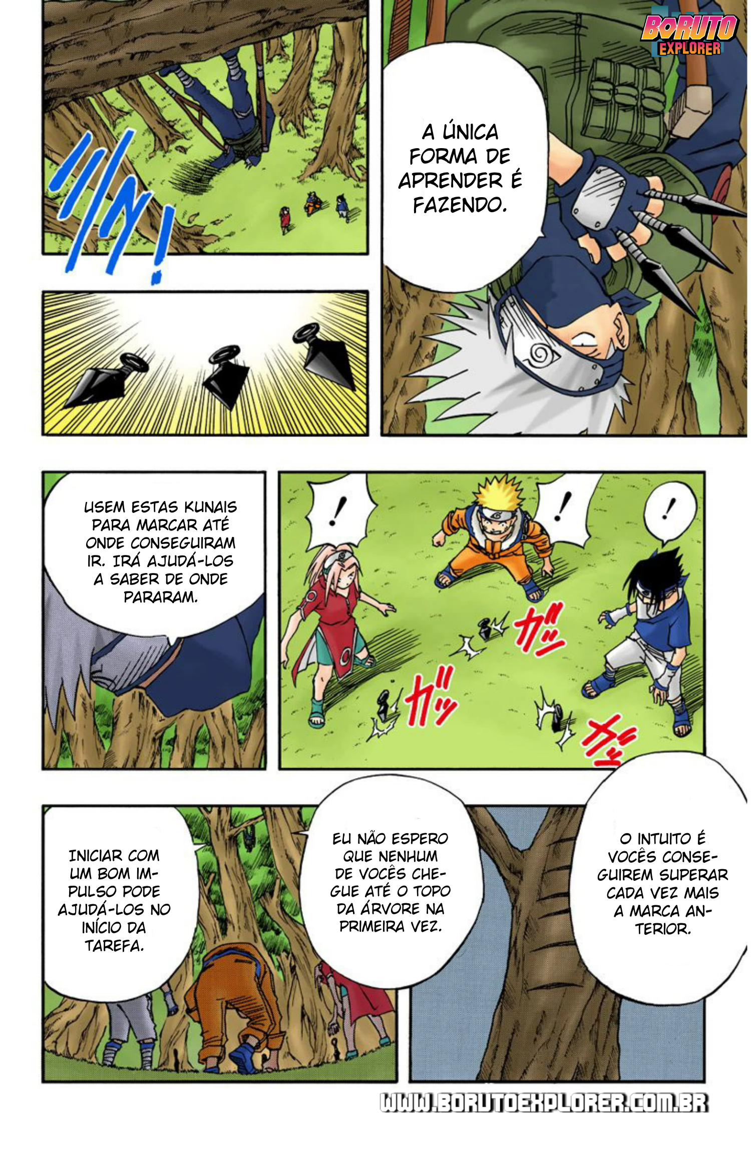 Read Naruto - Versão Colorida Oficial Manga Online