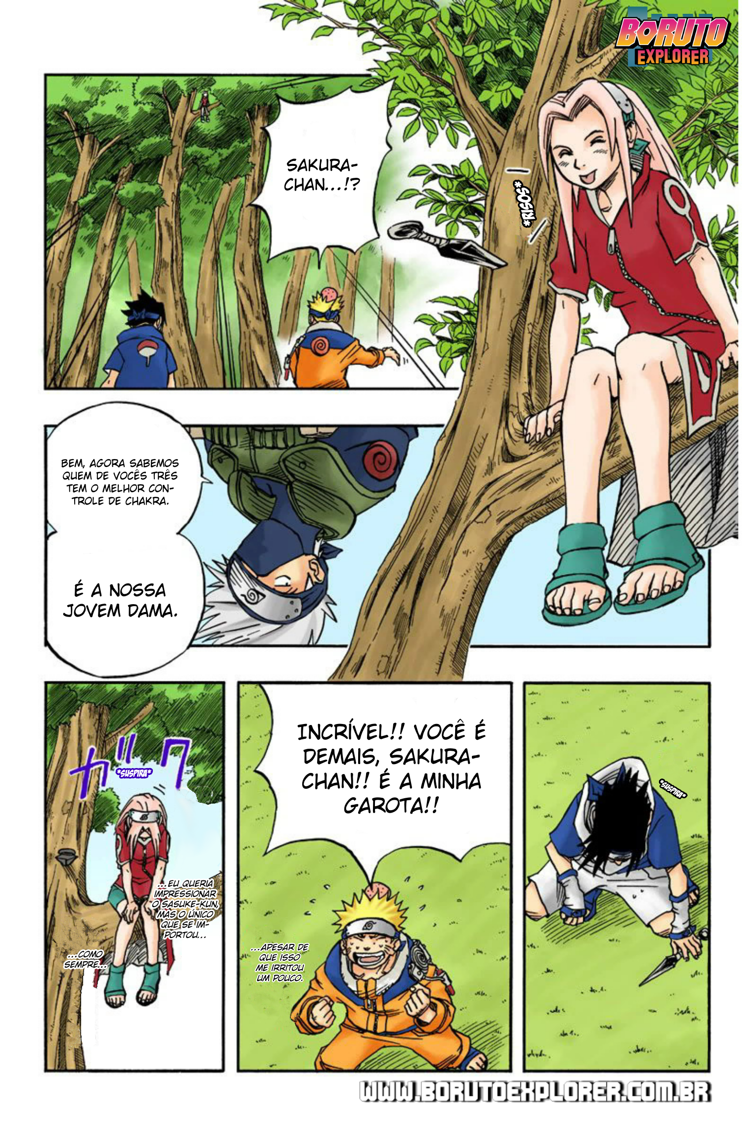 Read Naruto - Versão Colorida Oficial Manga Online