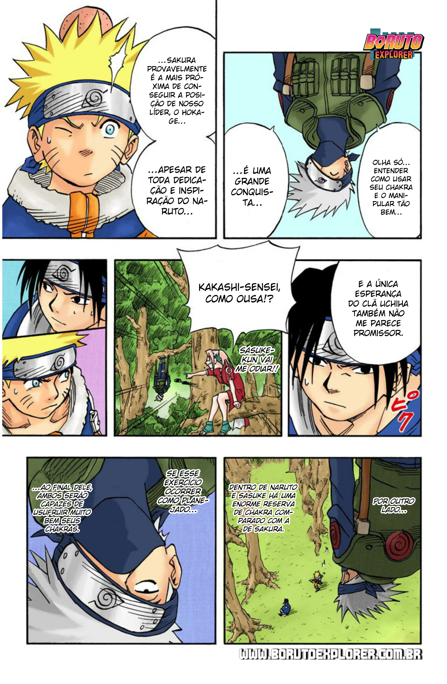 Read Naruto - Versão Colorida Oficial Manga Online