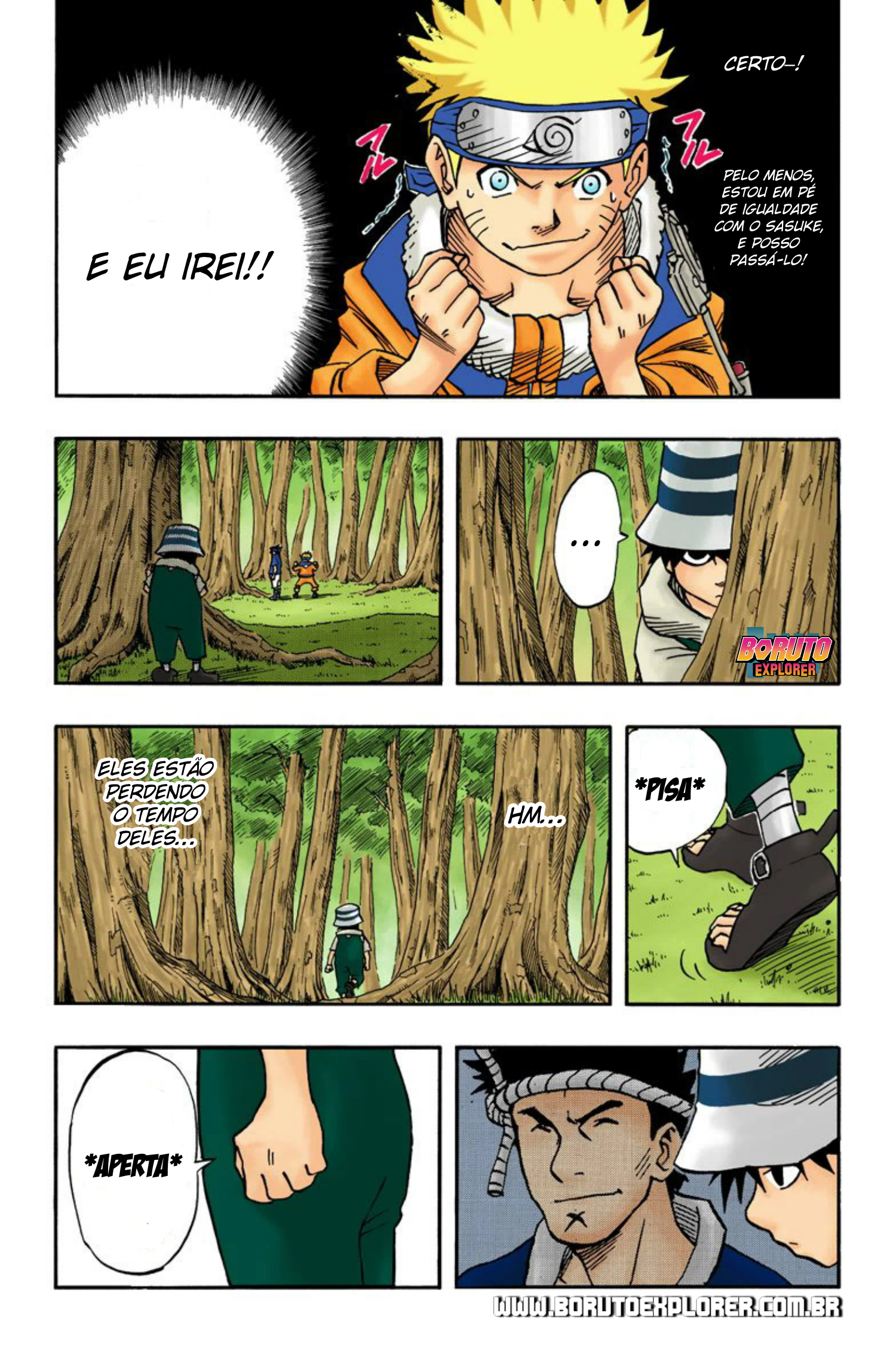 Read Naruto - Versão Colorida Oficial Manga Online