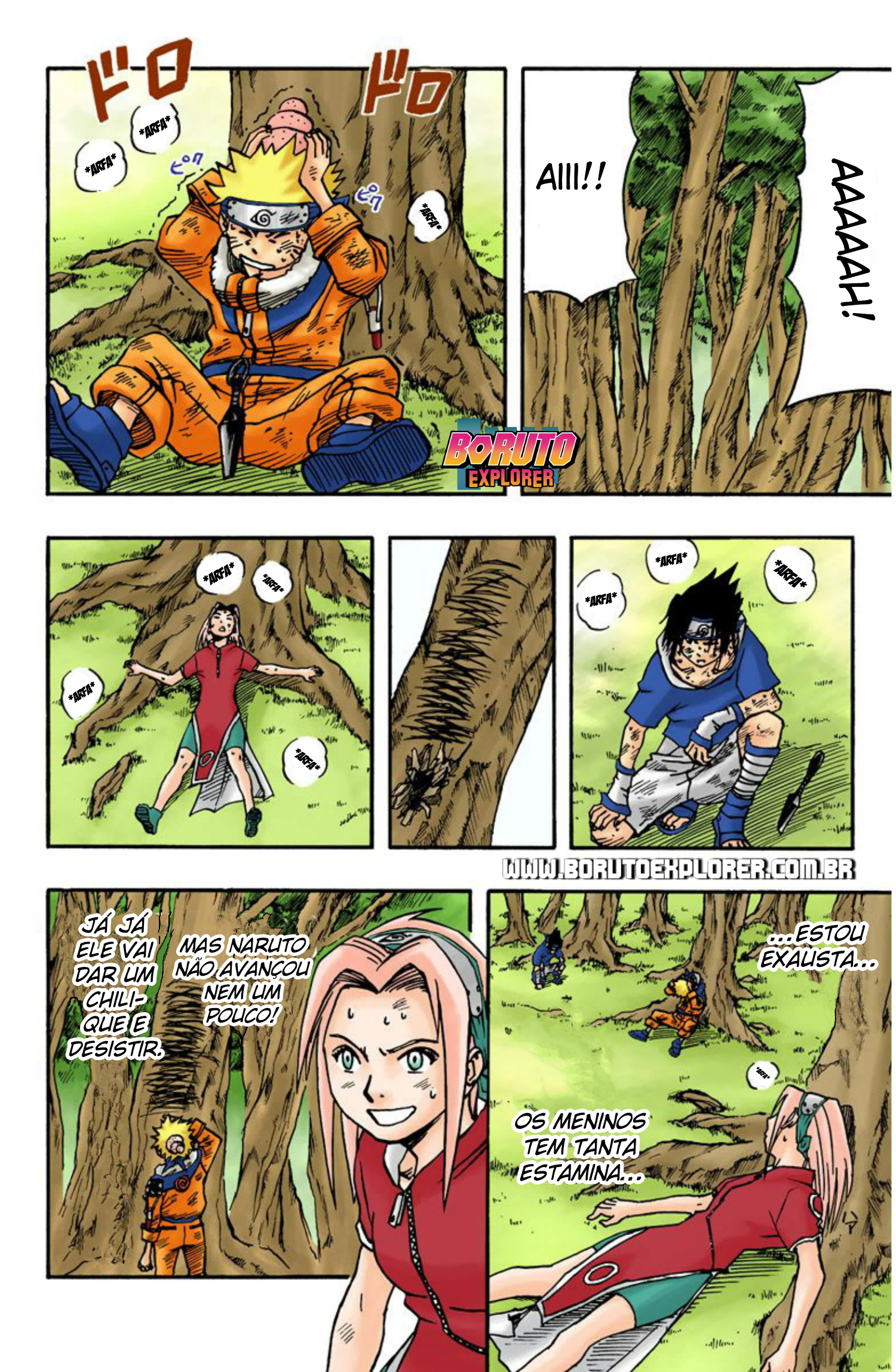 Read Naruto - Versão Colorida Oficial Manga Online