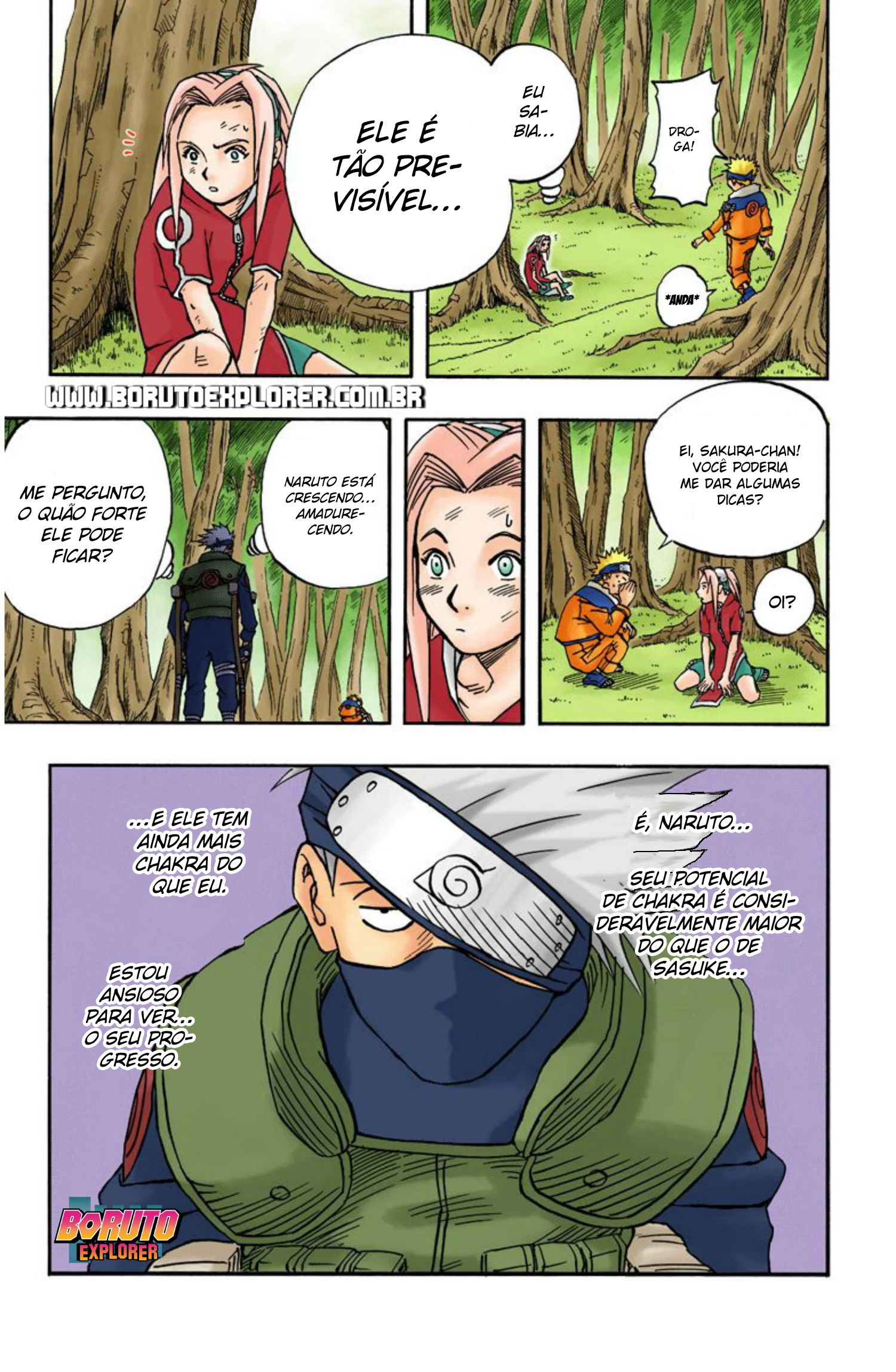 Read Naruto - Versão Colorida Oficial Manga Online