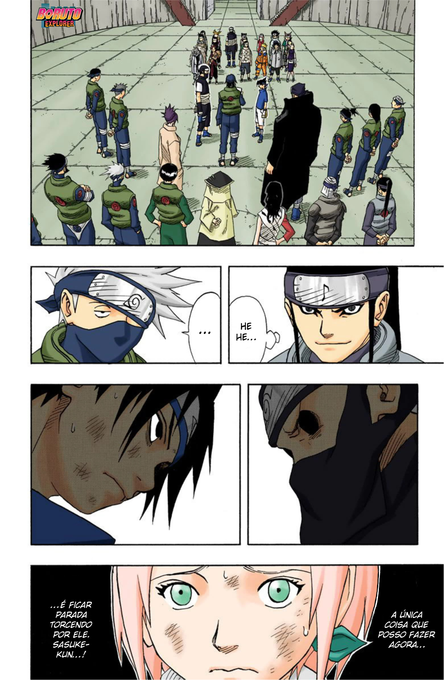 Read Naruto - Versão Colorida Oficial Manga Online