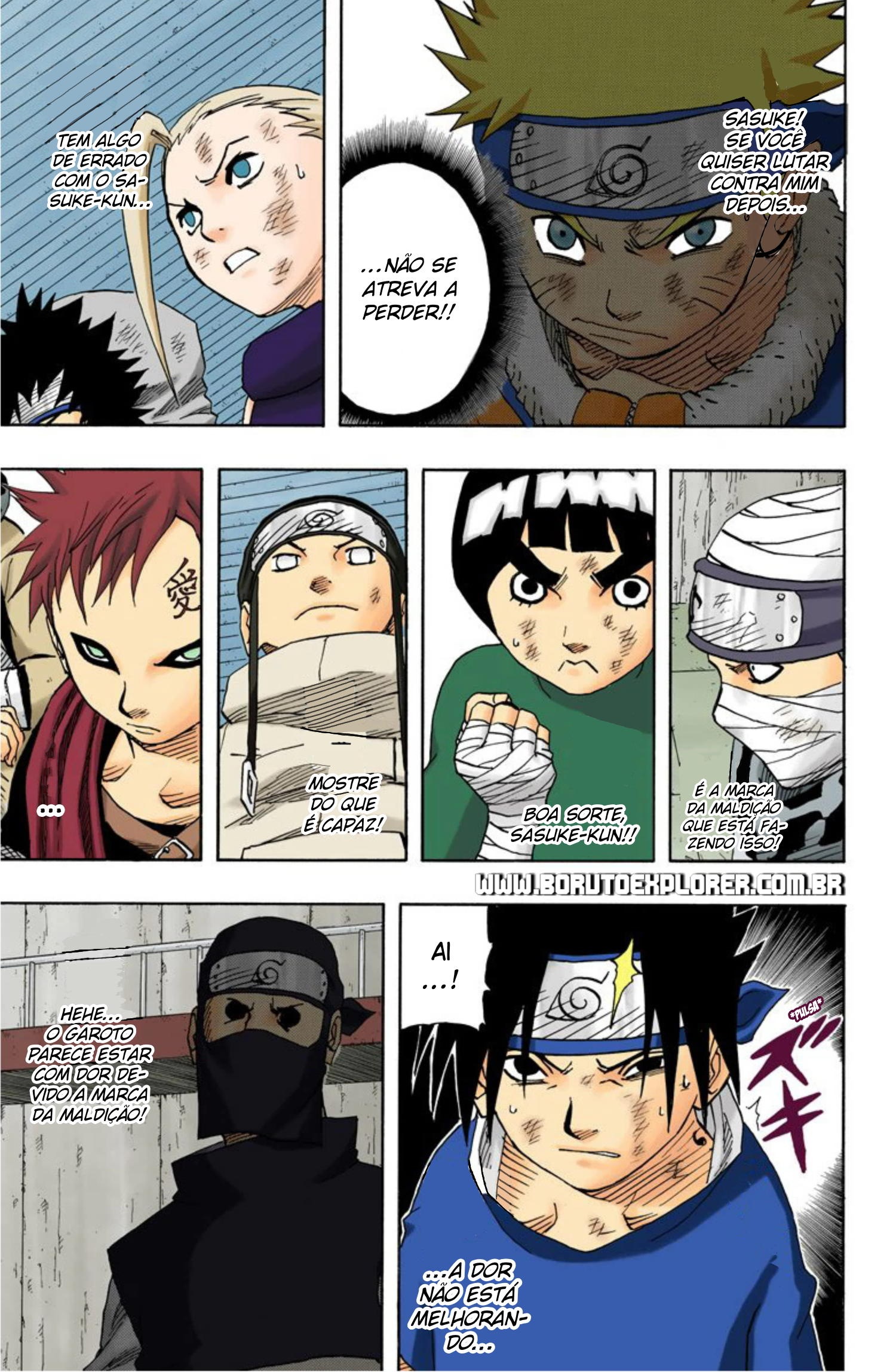 Read Naruto - Versão Colorida Oficial Manga Online