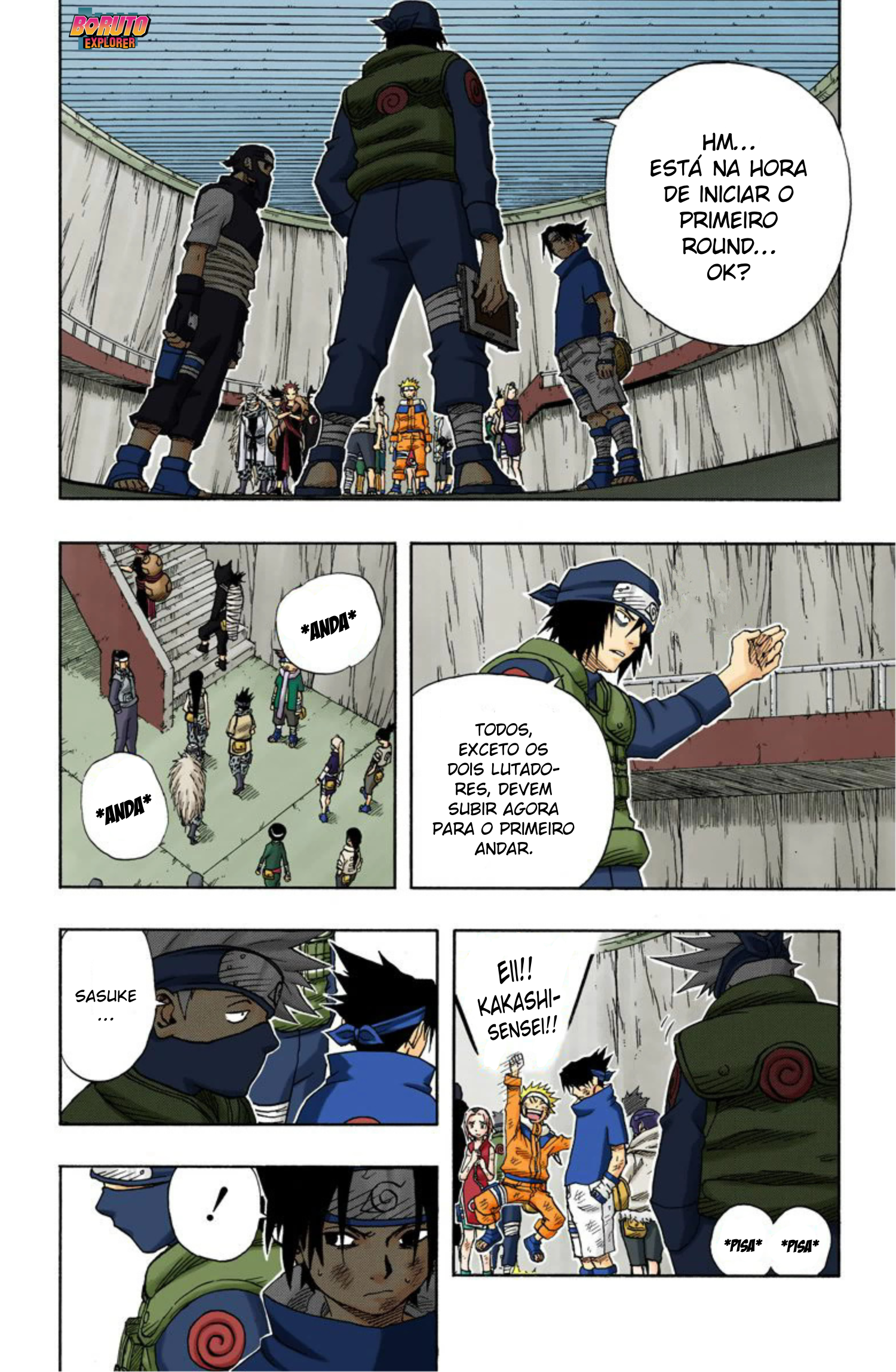 Read Naruto - Versão Colorida Oficial Manga Online