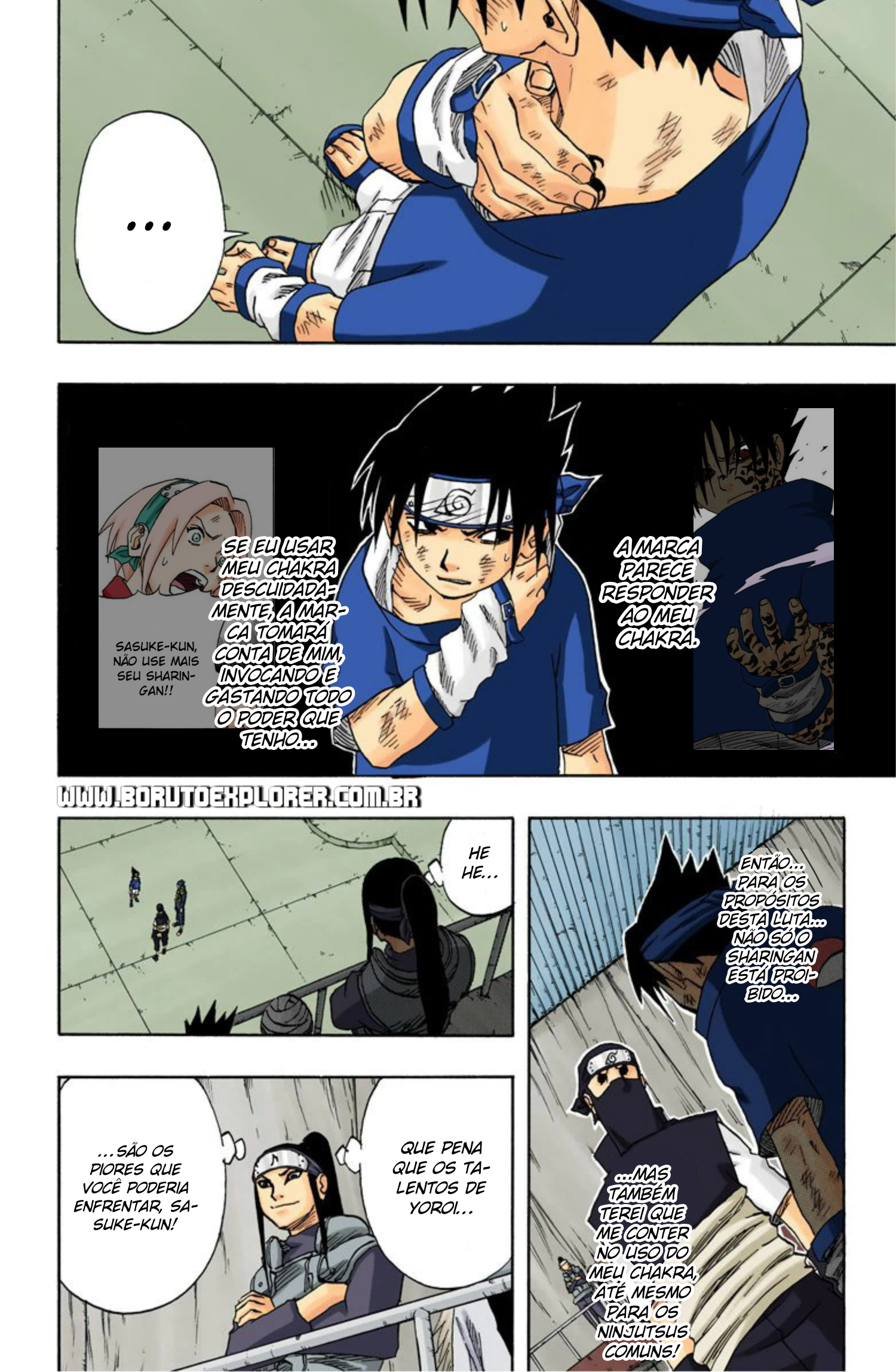 Read Naruto - Versão Colorida Oficial Manga Online