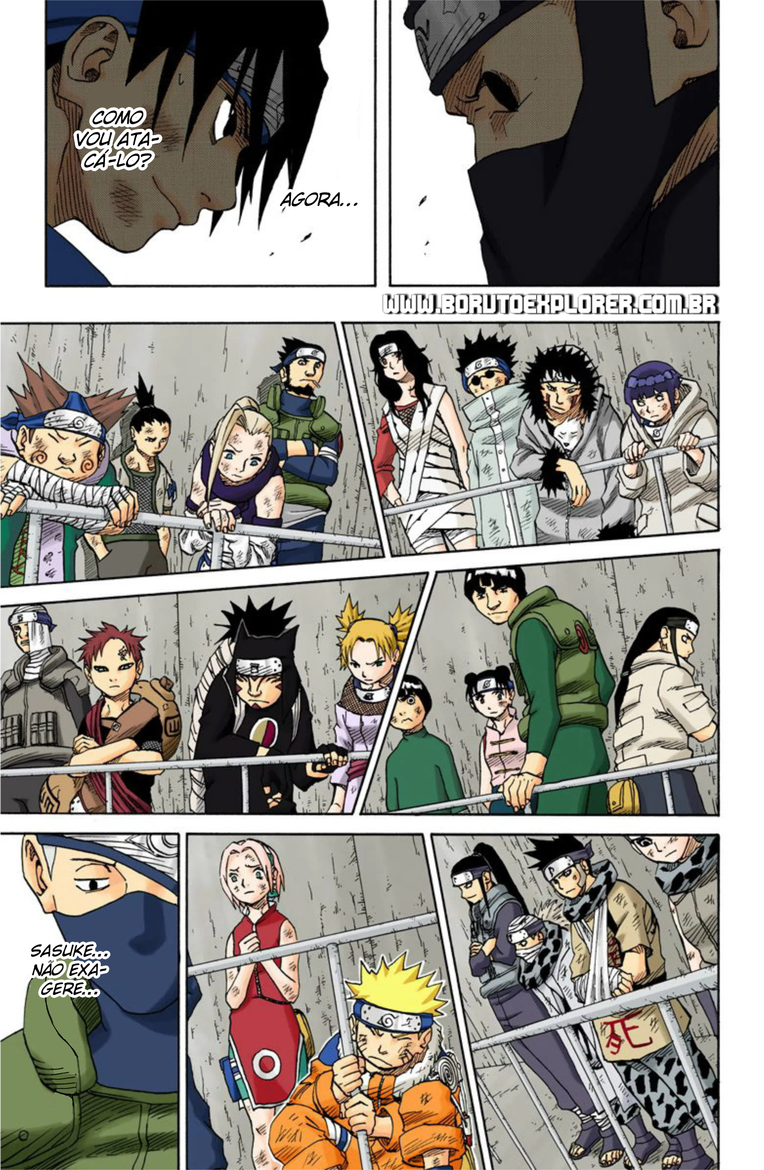 Read Naruto - Versão Colorida Oficial Manga Online