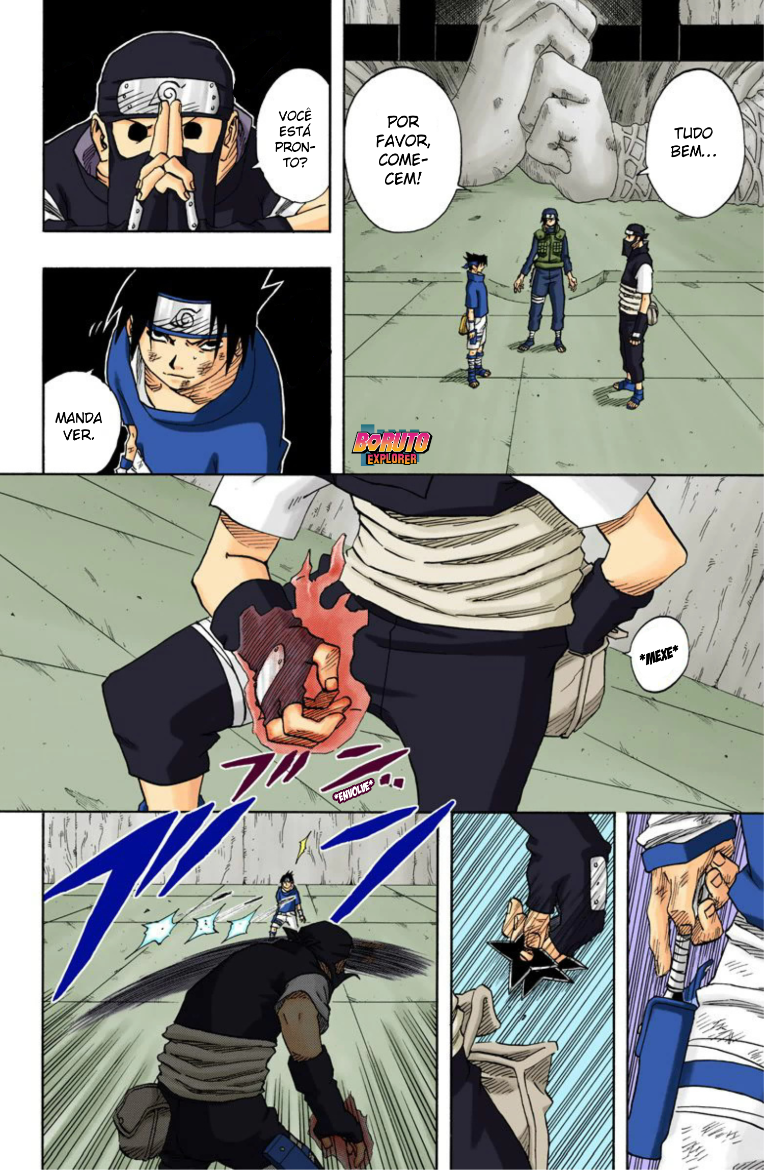 Read Naruto - Versão Colorida Oficial Manga Online