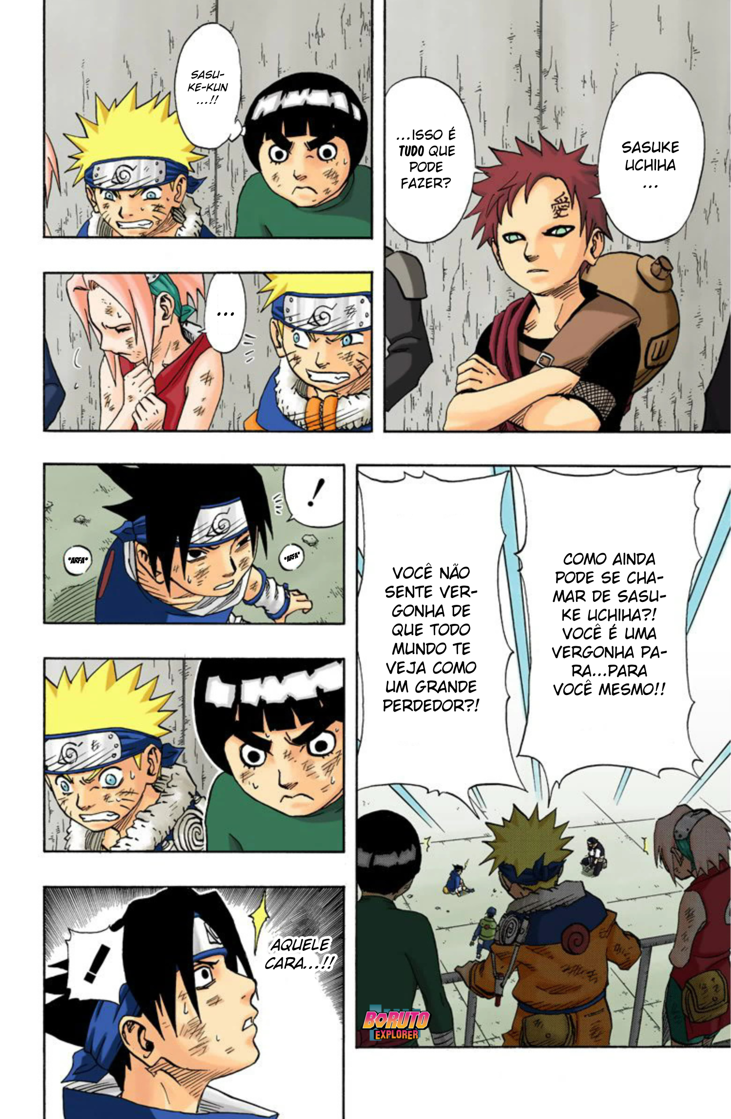 Read Naruto - Versão Colorida Oficial Manga Online