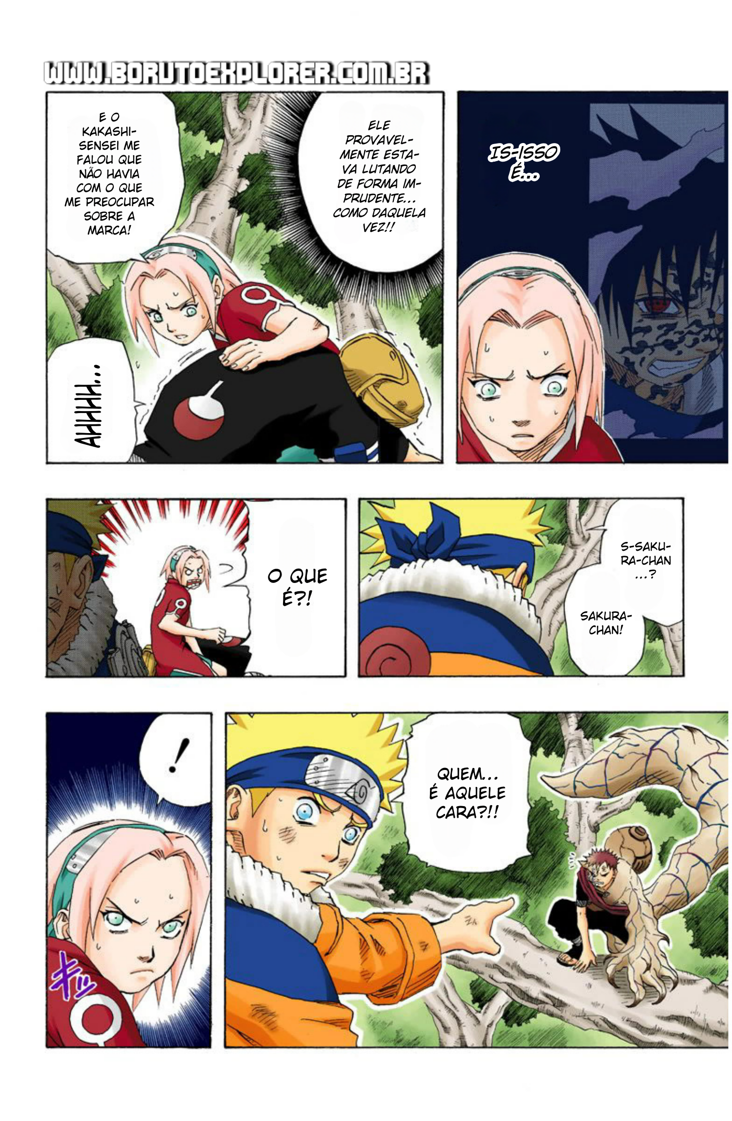 Read Naruto - Versão Colorida Oficial Manga Online
