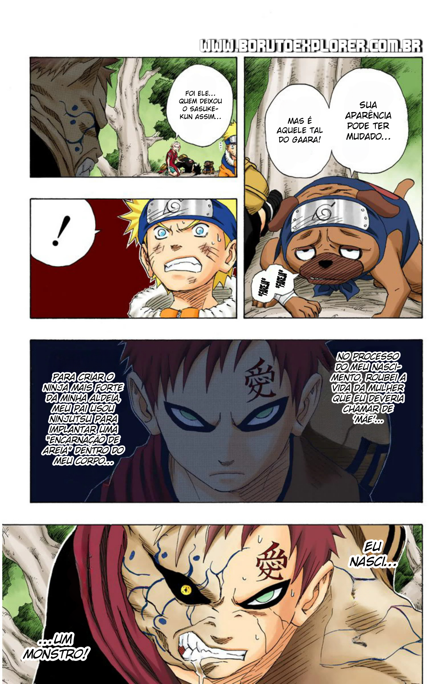 Read Naruto - Versão Colorida Oficial Manga Online