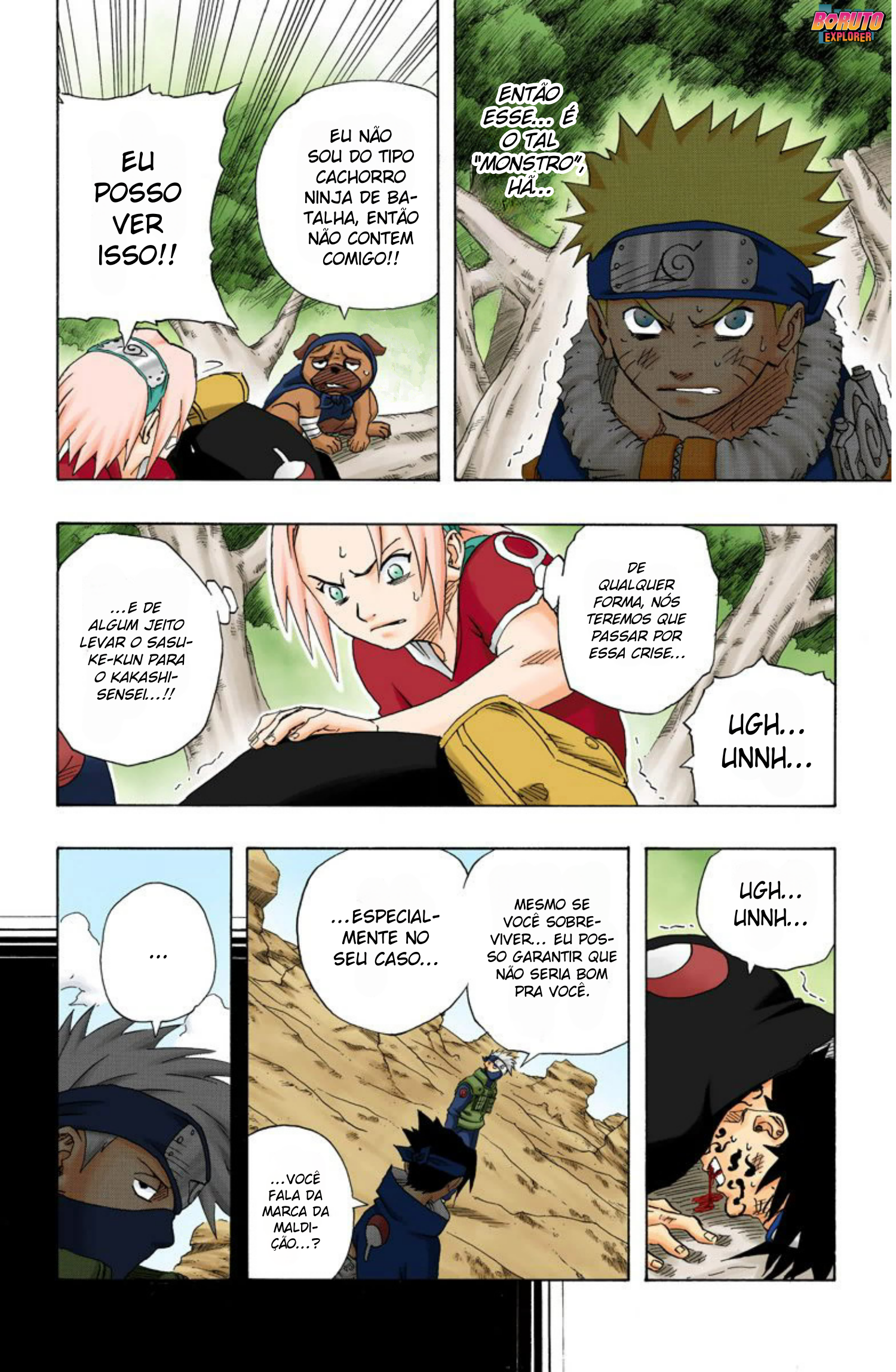 Read Naruto - Versão Colorida Oficial Manga Online