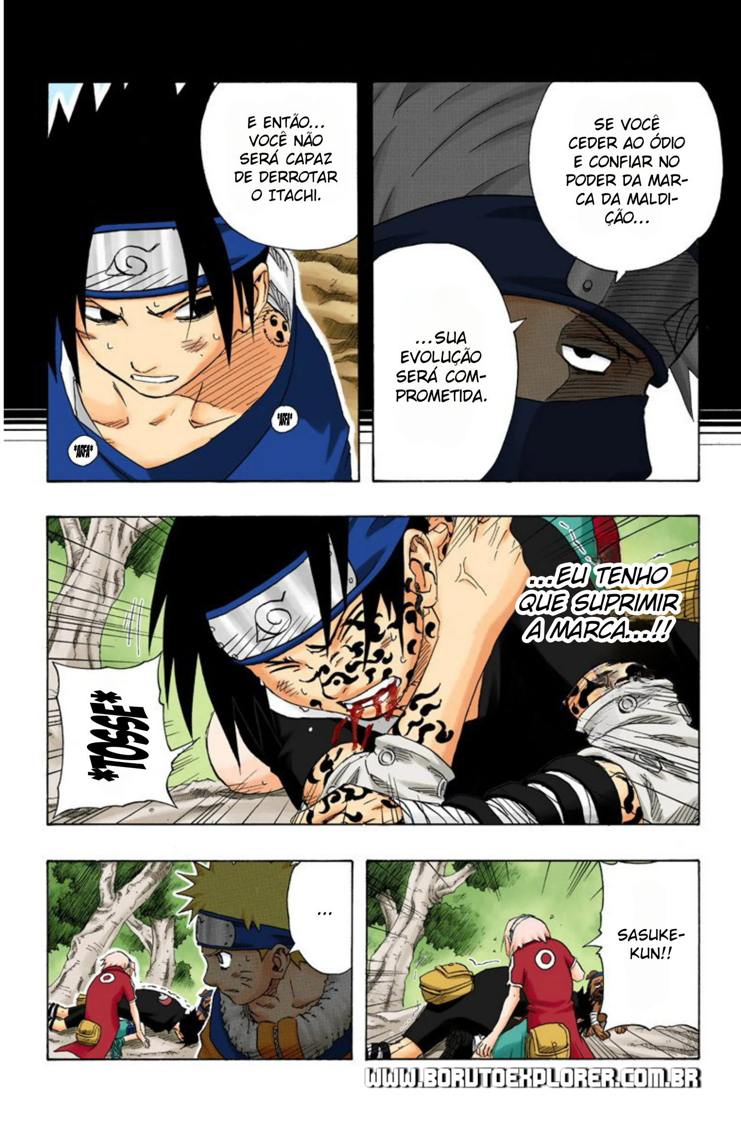 Read Naruto - Versão Colorida Oficial Manga Online