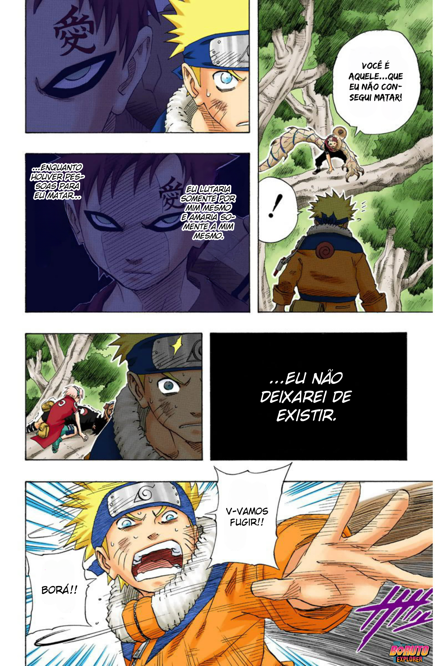 Read Naruto - Versão Colorida Oficial Manga Online