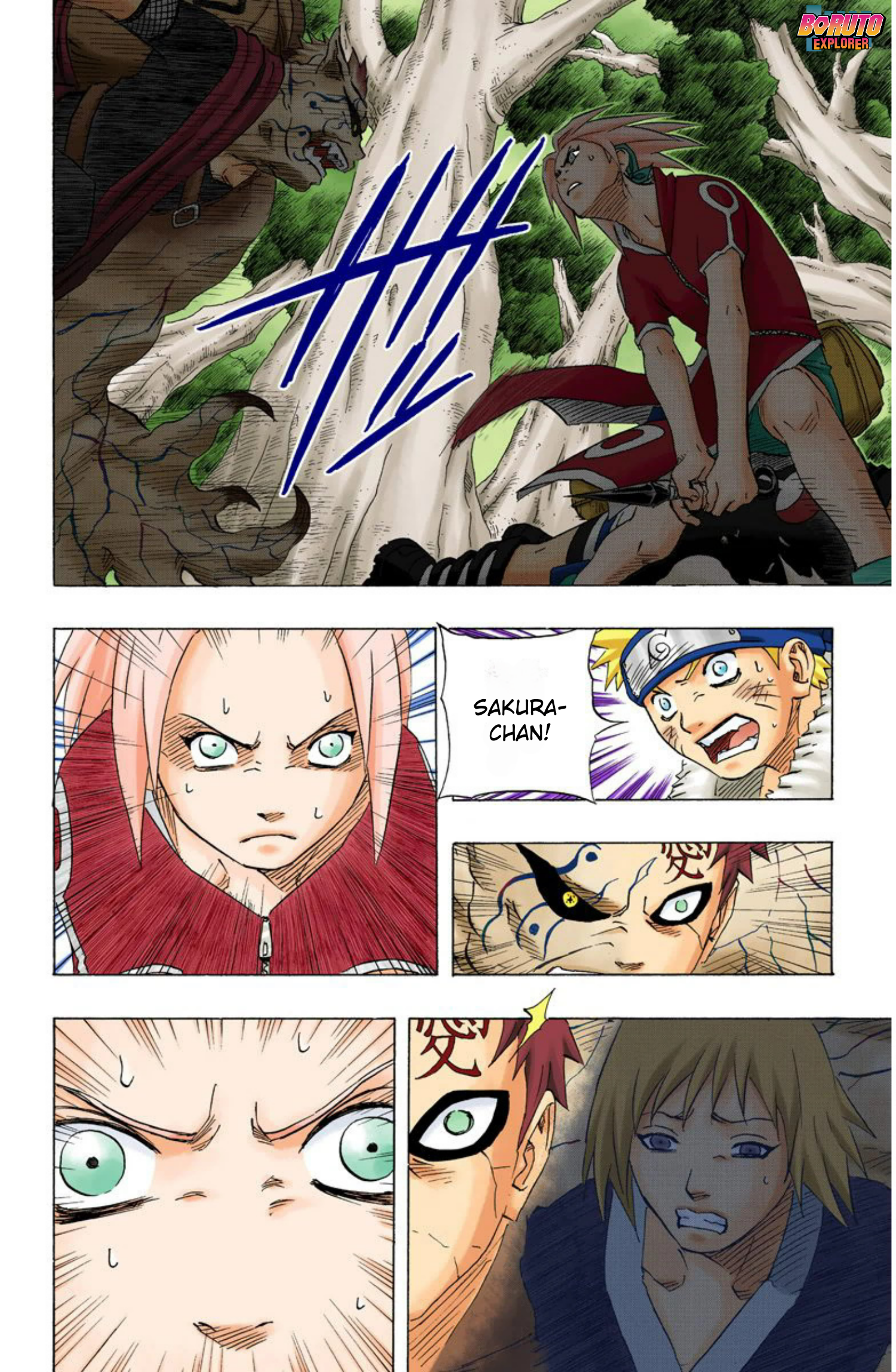 Read Naruto - Versão Colorida Oficial Manga Online