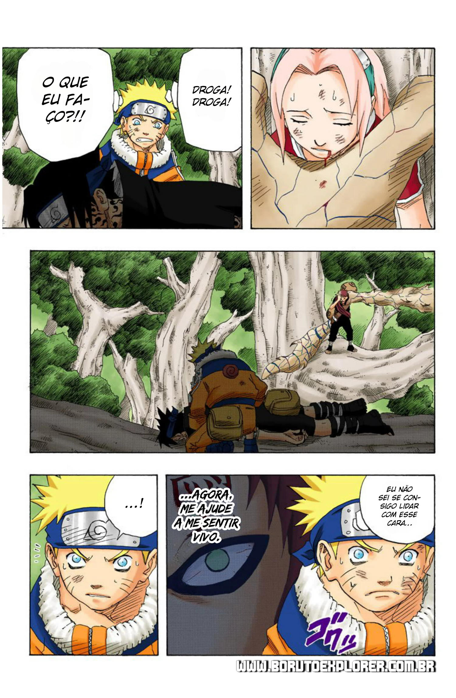 Read Naruto - Versão Colorida Oficial Manga Online