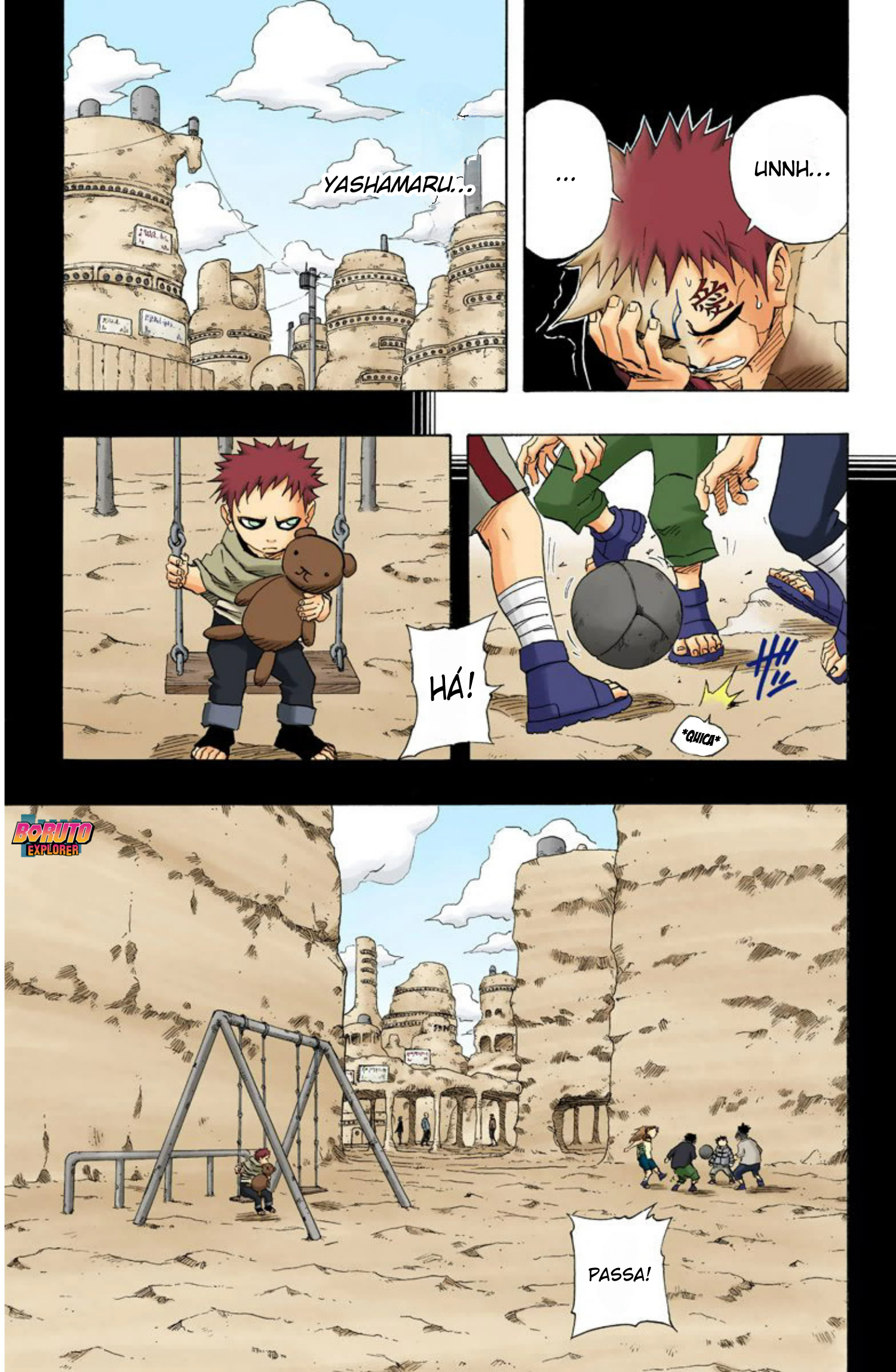 Read Naruto - Versão Colorida Oficial Manga Online