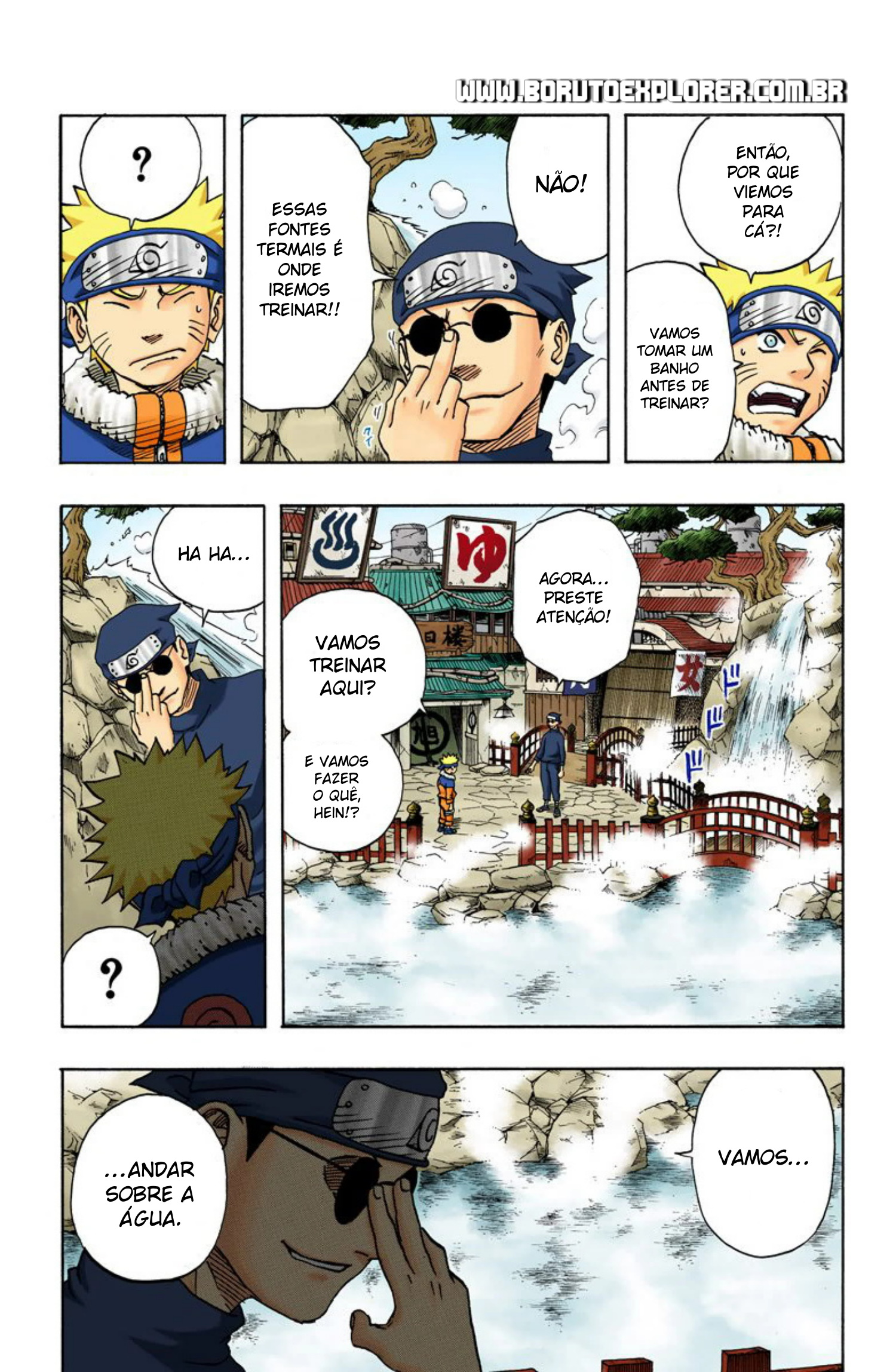 Read Naruto - Versão Colorida Oficial Manga Online