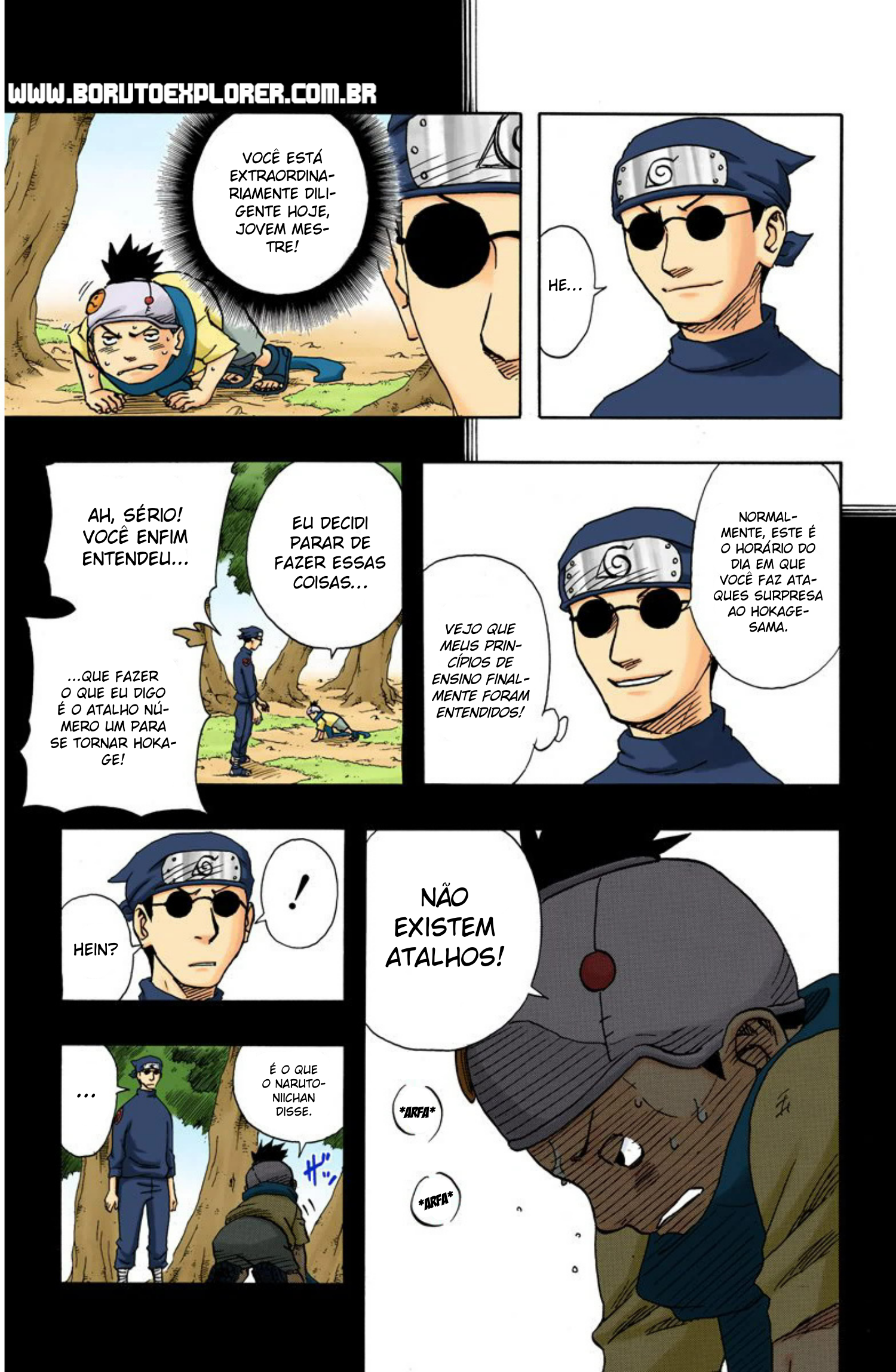 Read Naruto - Versão Colorida Oficial Manga Online