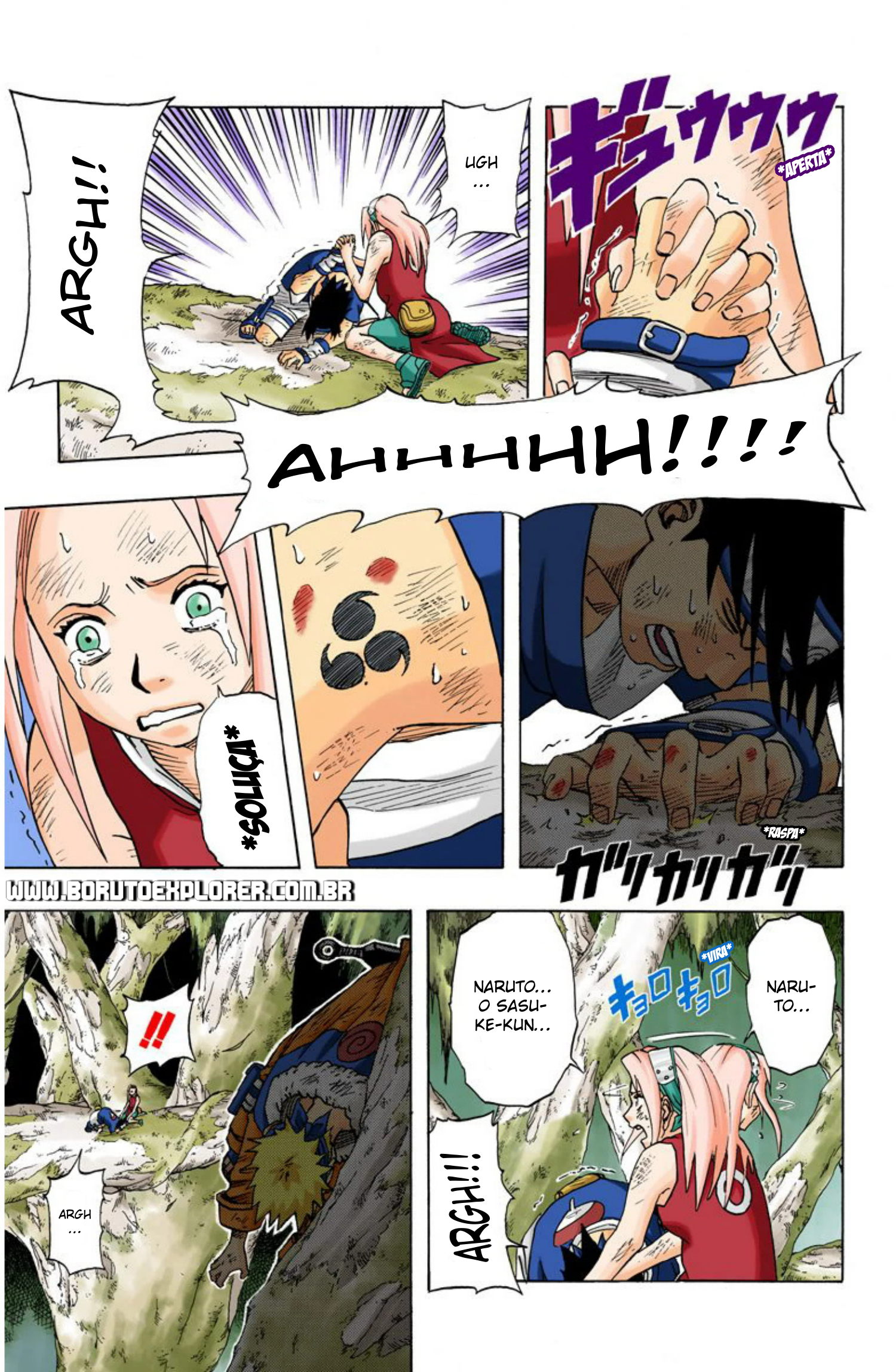 Read Naruto - Versão Colorida Oficial Manga Online