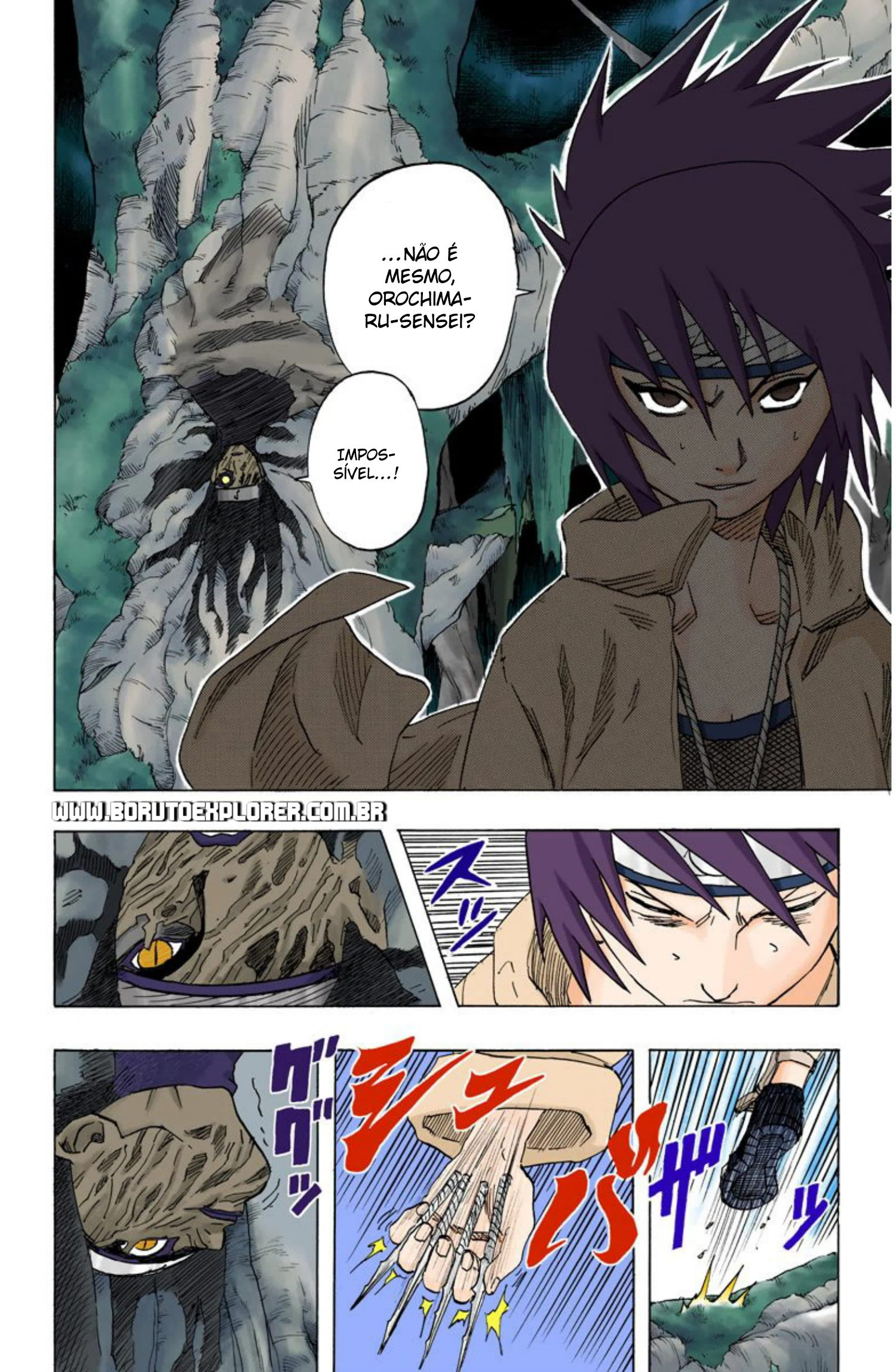 Read Naruto - Versão Colorida Oficial Manga Online