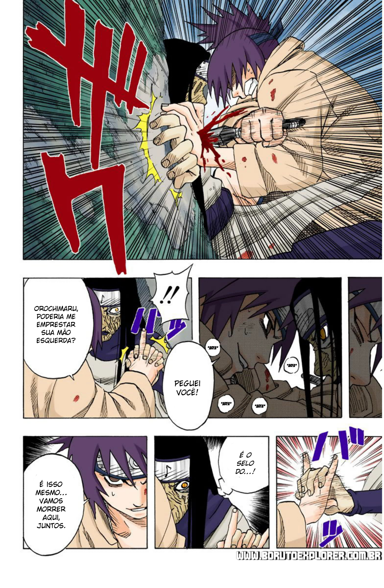 Read Naruto - Versão Colorida Oficial Manga Online