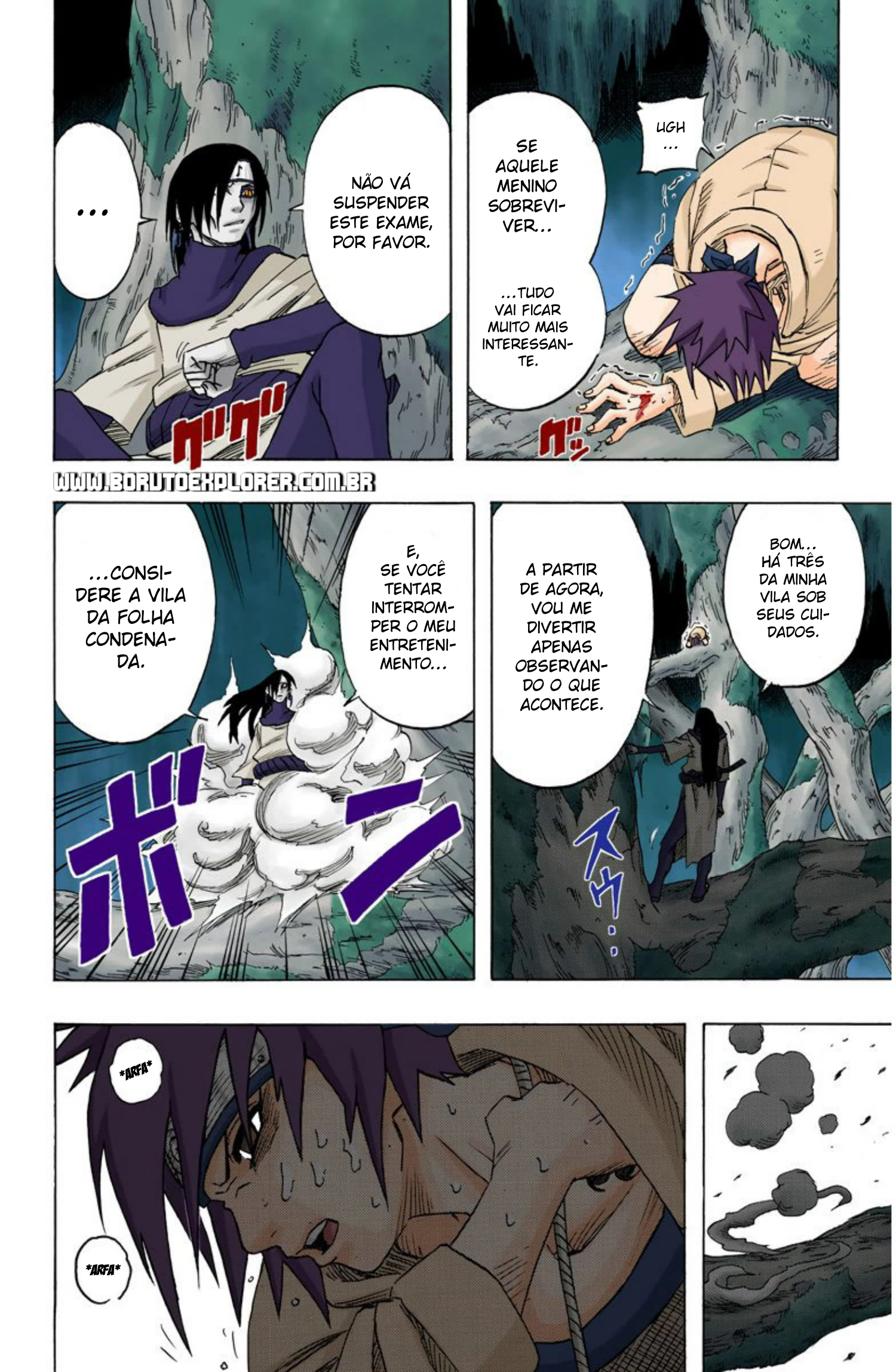 Read Naruto - Versão Colorida Oficial Manga Online