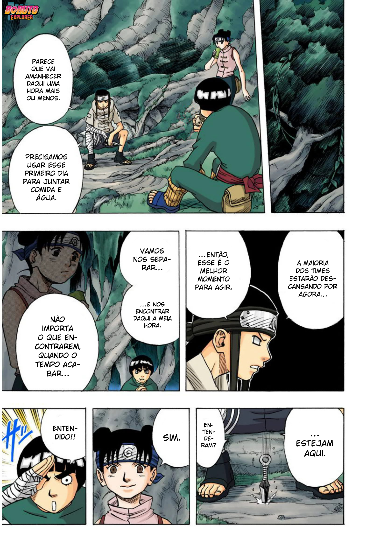 Read Naruto - Versão Colorida Oficial Manga Online