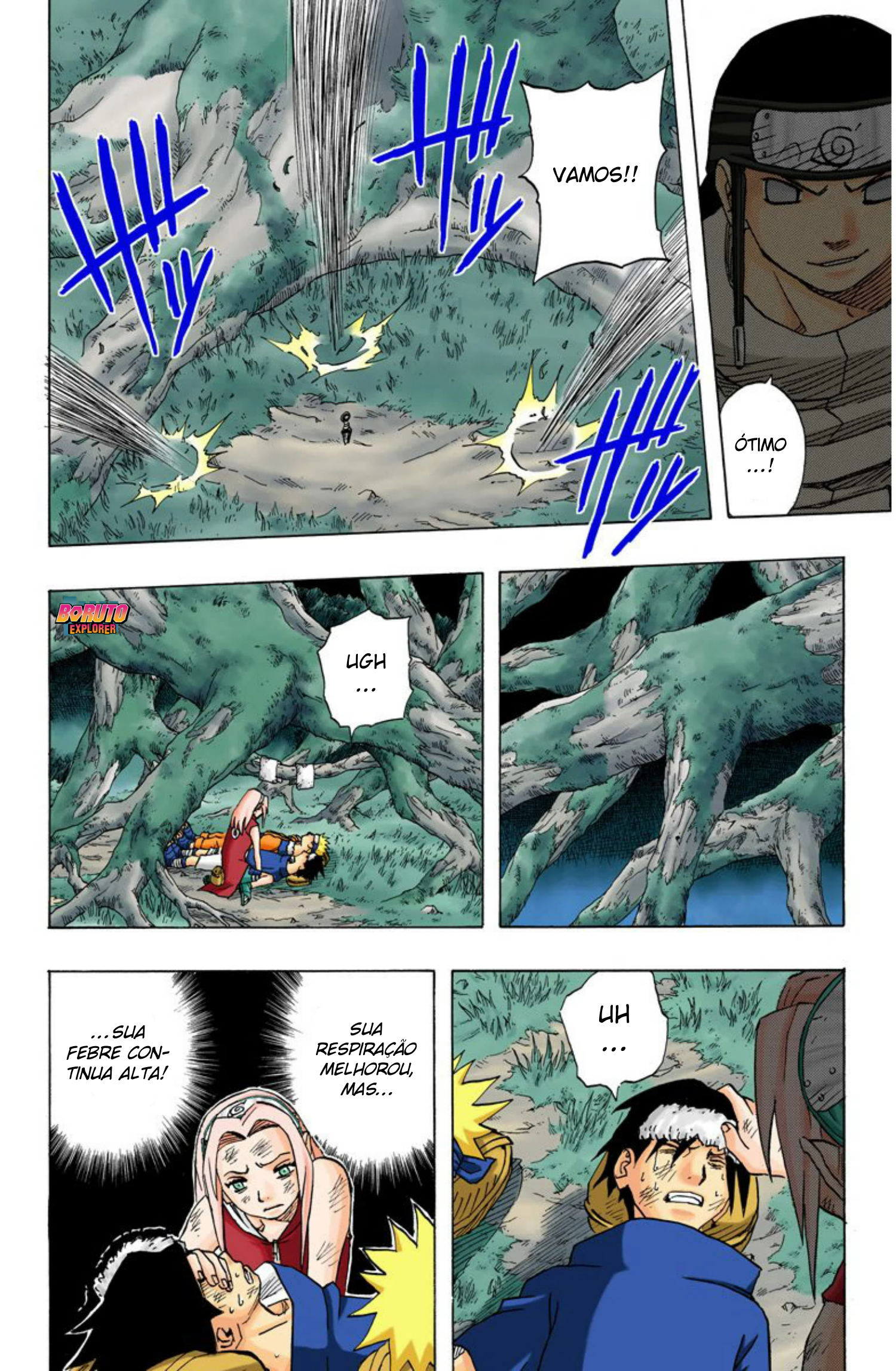 Read Naruto - Versão Colorida Oficial Manga Online