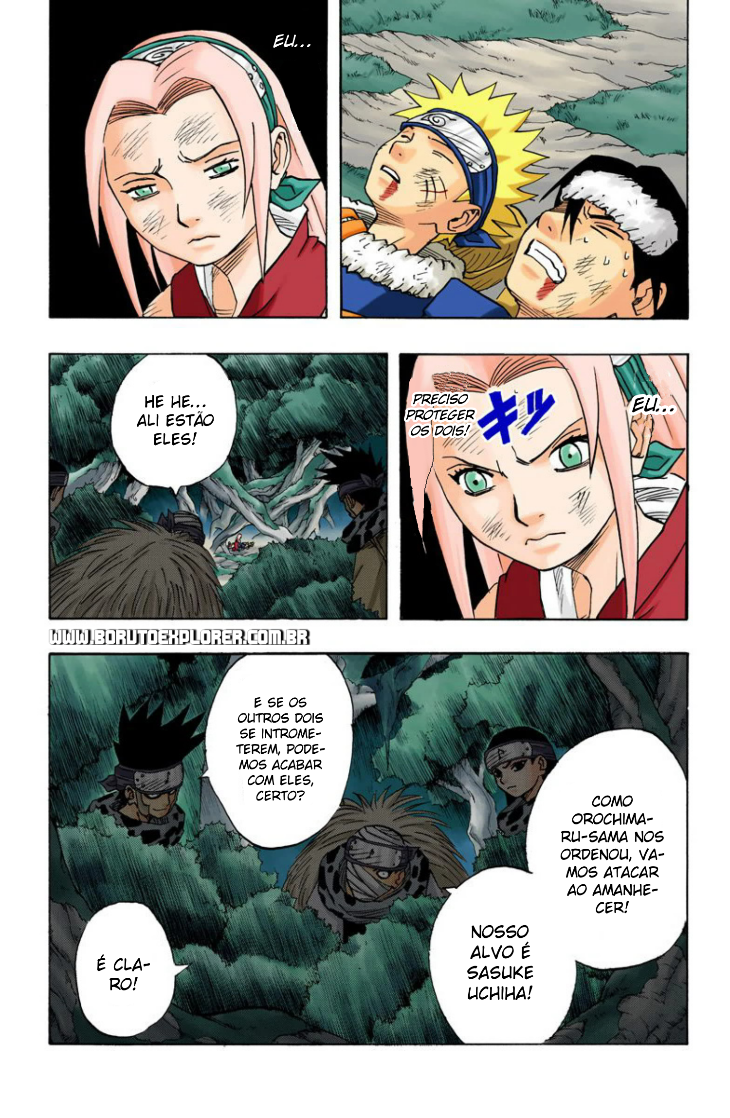 Read Naruto - Versão Colorida Oficial Manga Online