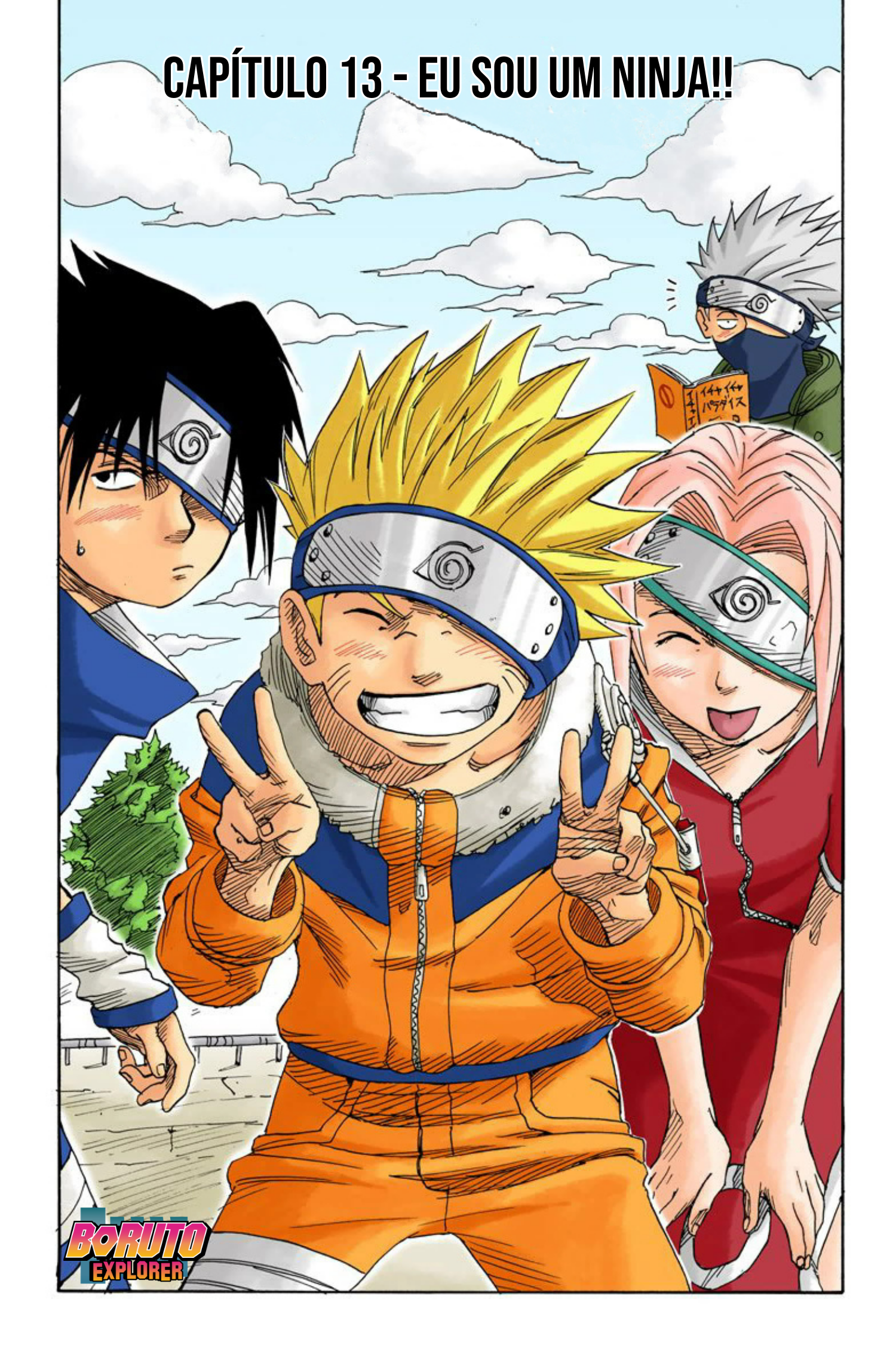 Read Naruto - Versão Colorida Oficial Manga Online