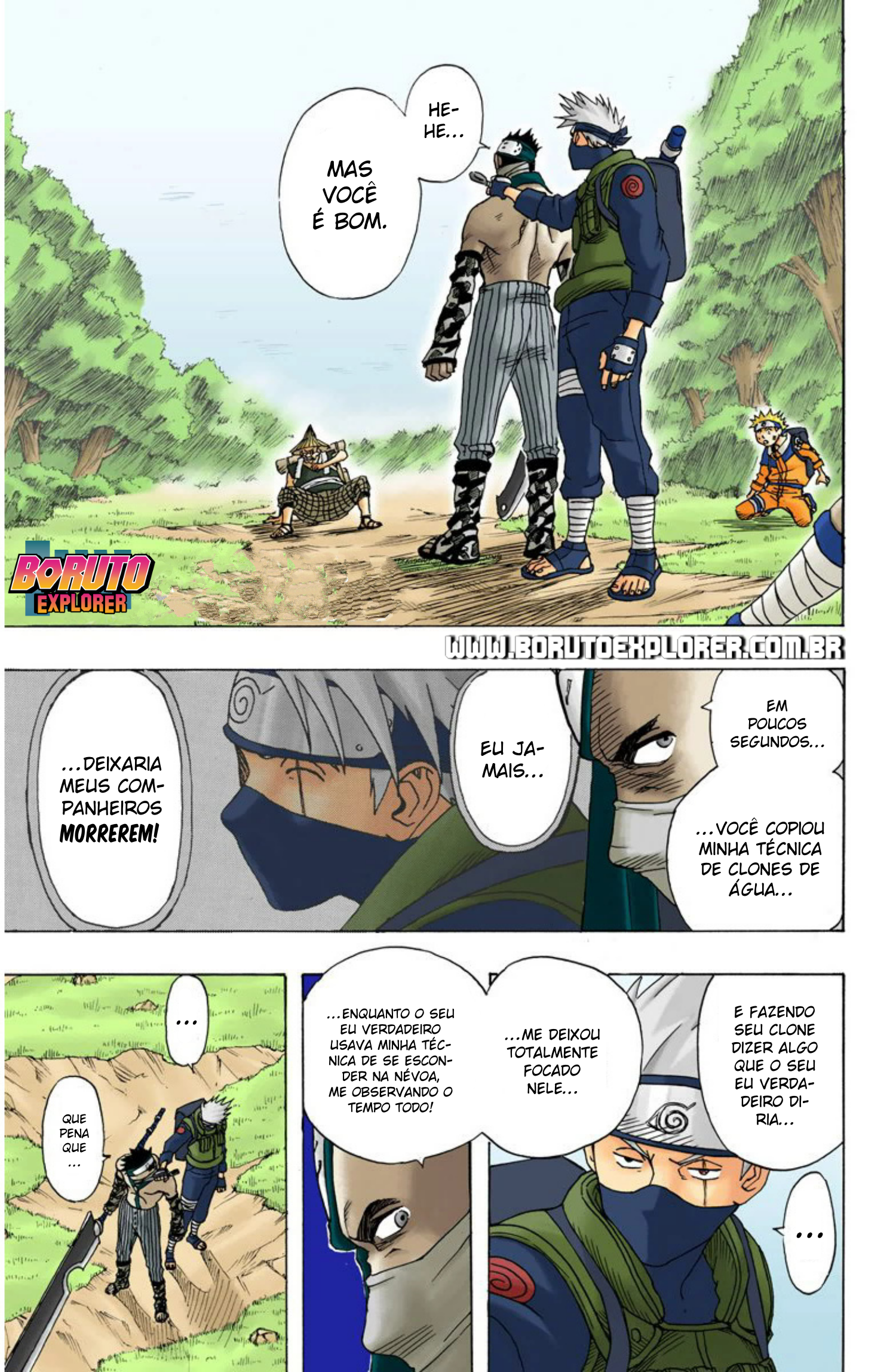 Read Naruto - Versão Colorida Oficial Manga Online