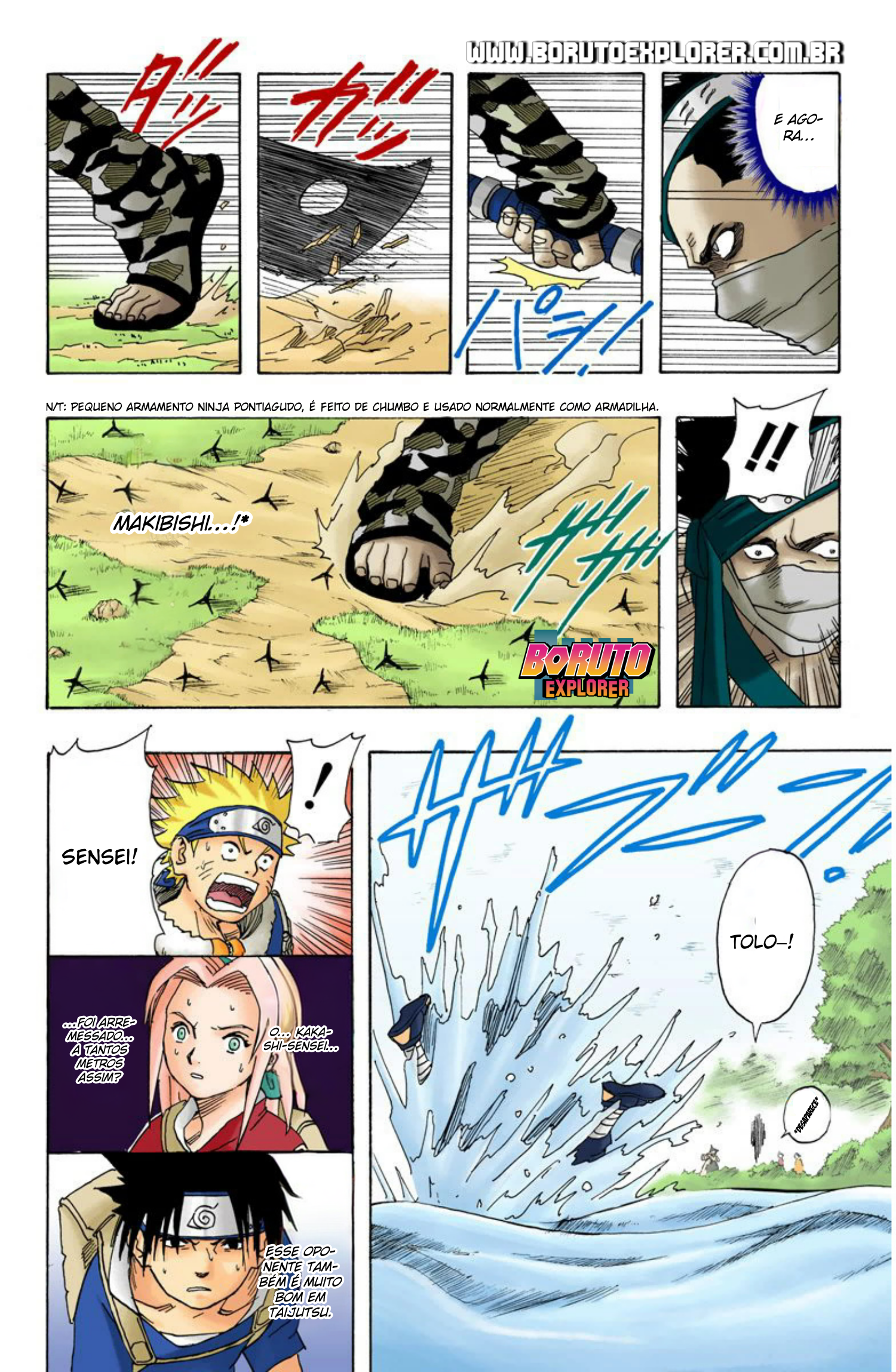 Read Naruto - Versão Colorida Oficial Manga Online
