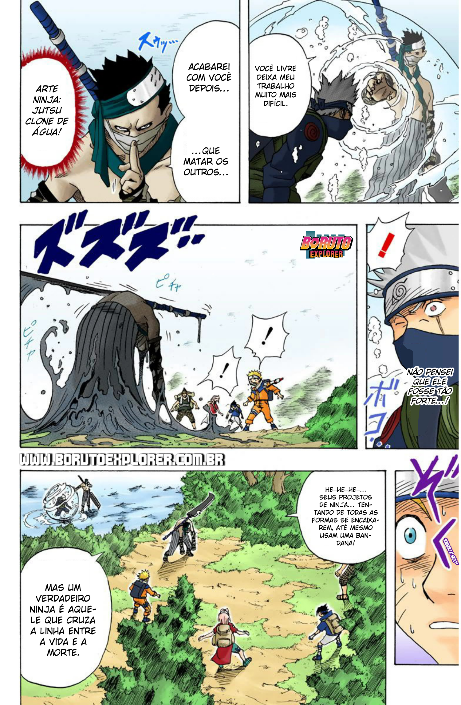 Read Naruto - Versão Colorida Oficial Manga Online