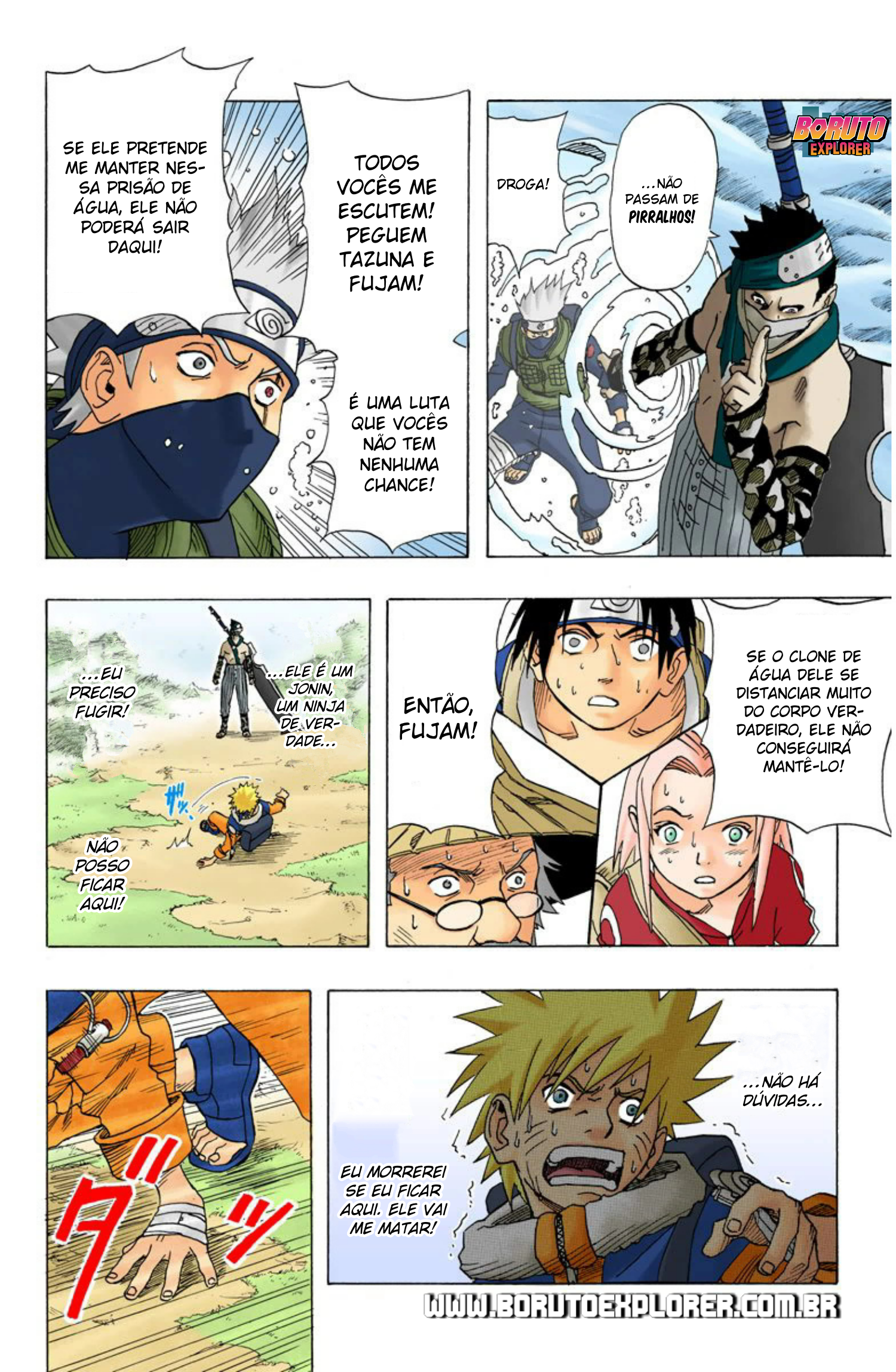 Read Naruto - Versão Colorida Oficial Manga Online