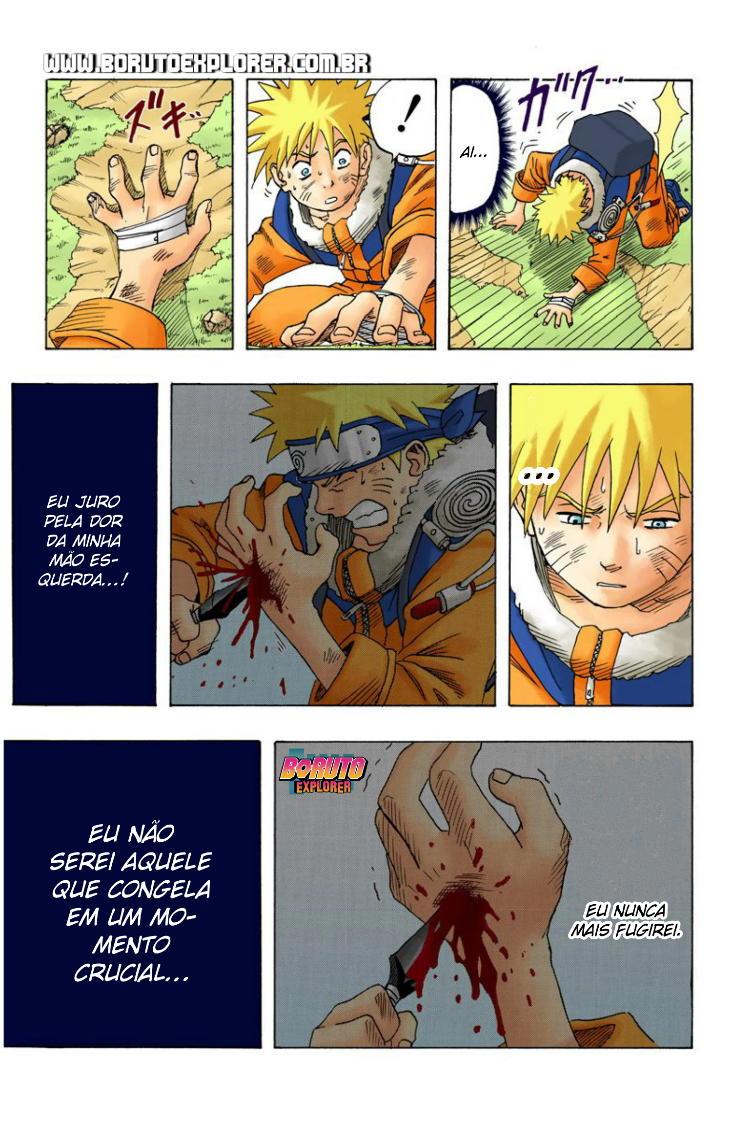 Read Naruto - Versão Colorida Oficial Manga Online