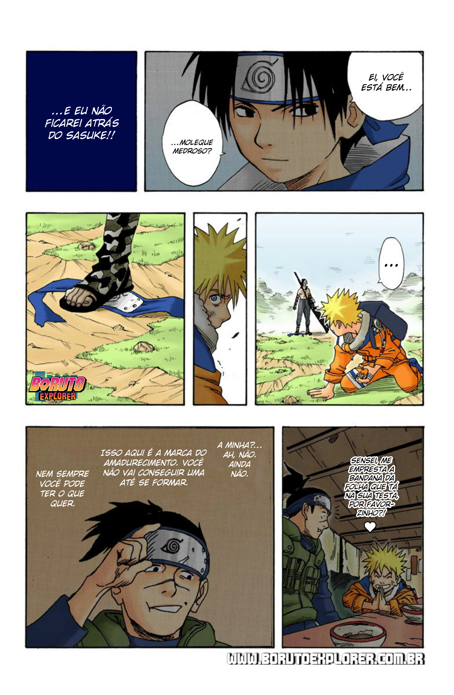 Read Naruto - Versão Colorida Oficial Manga Online