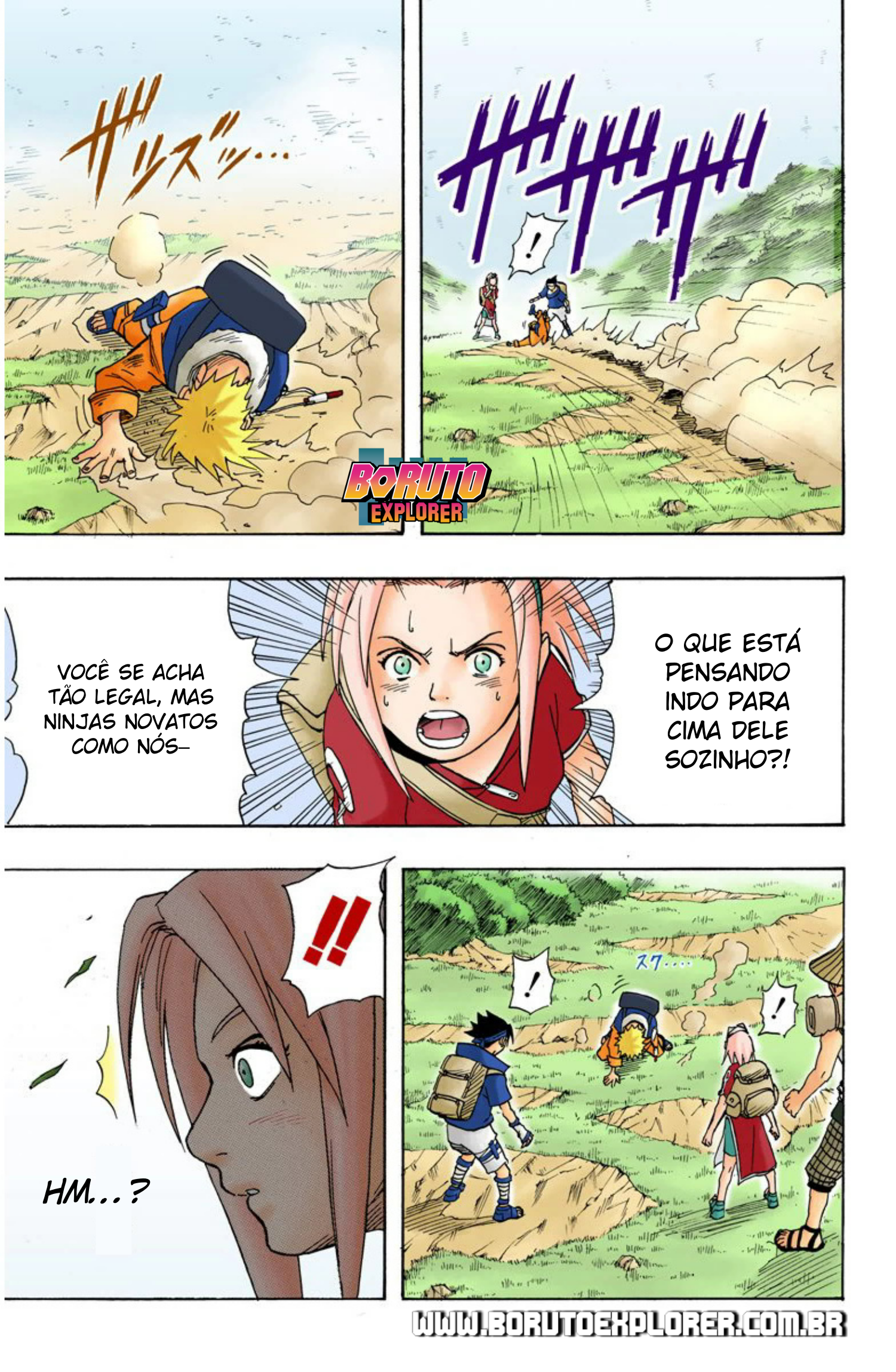 Read Naruto - Versão Colorida Oficial Manga Online