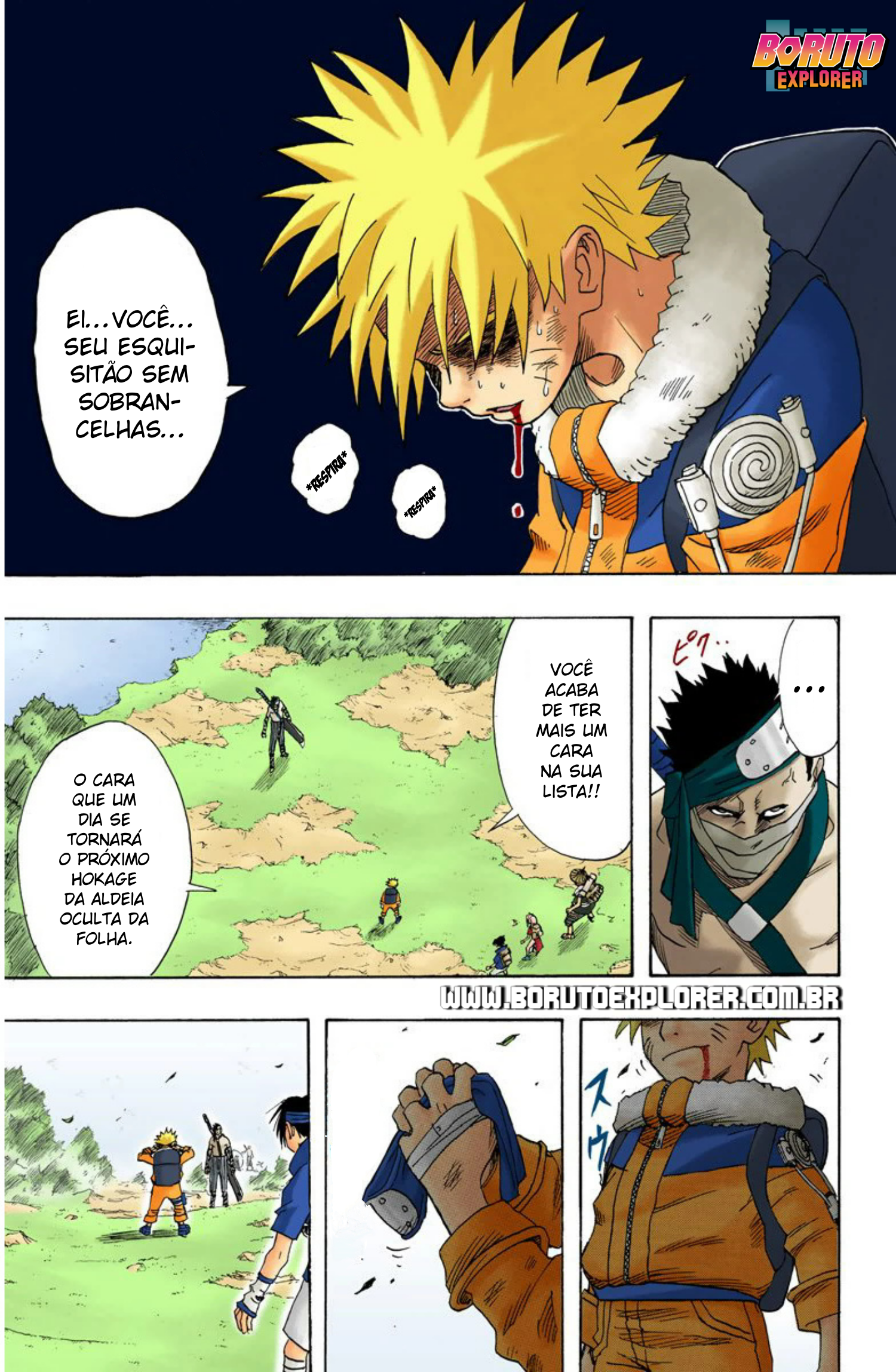 Read Naruto - Versão Colorida Oficial Manga Online
