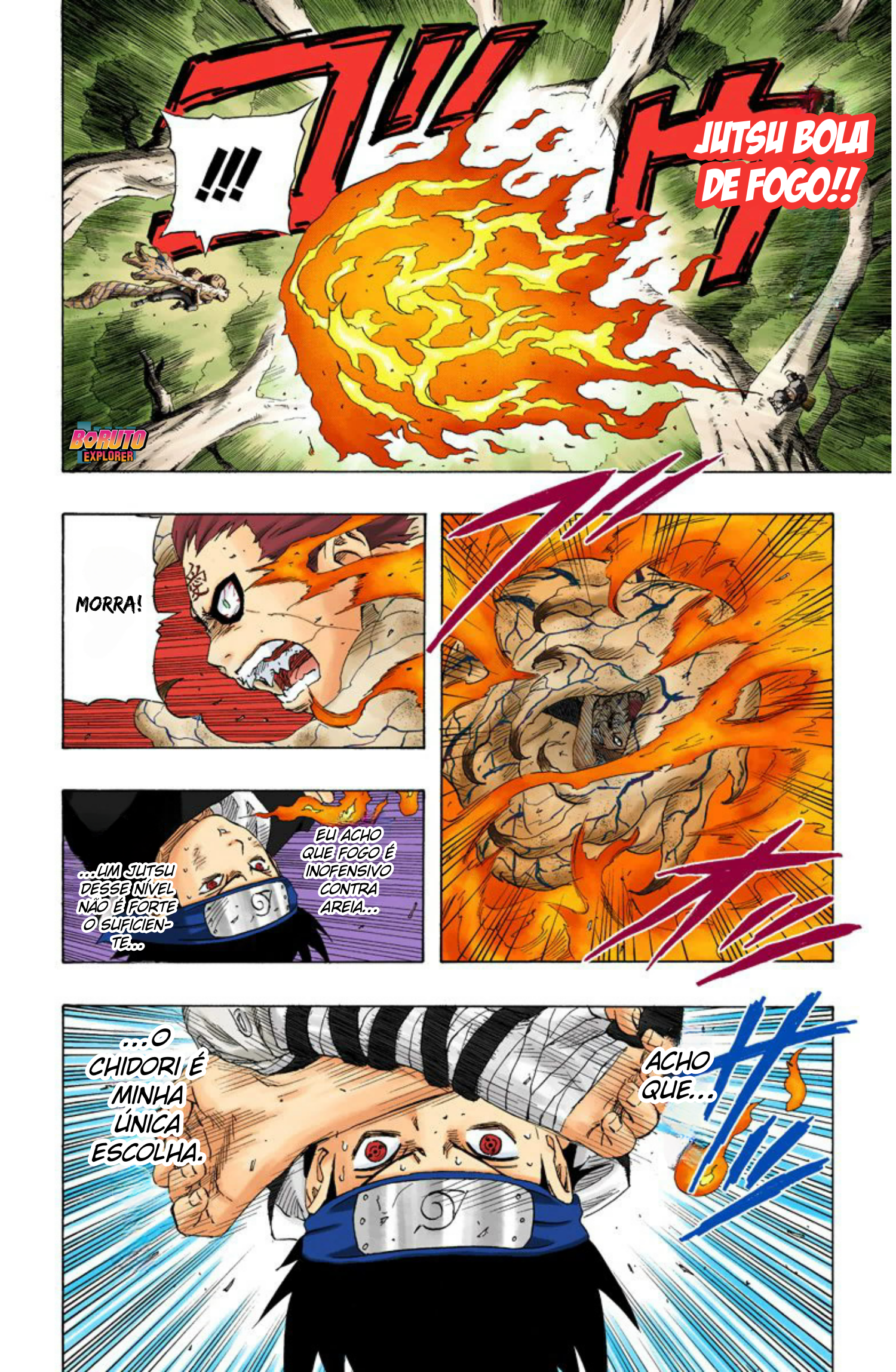 Read Naruto - Versão Colorida Oficial Manga Online