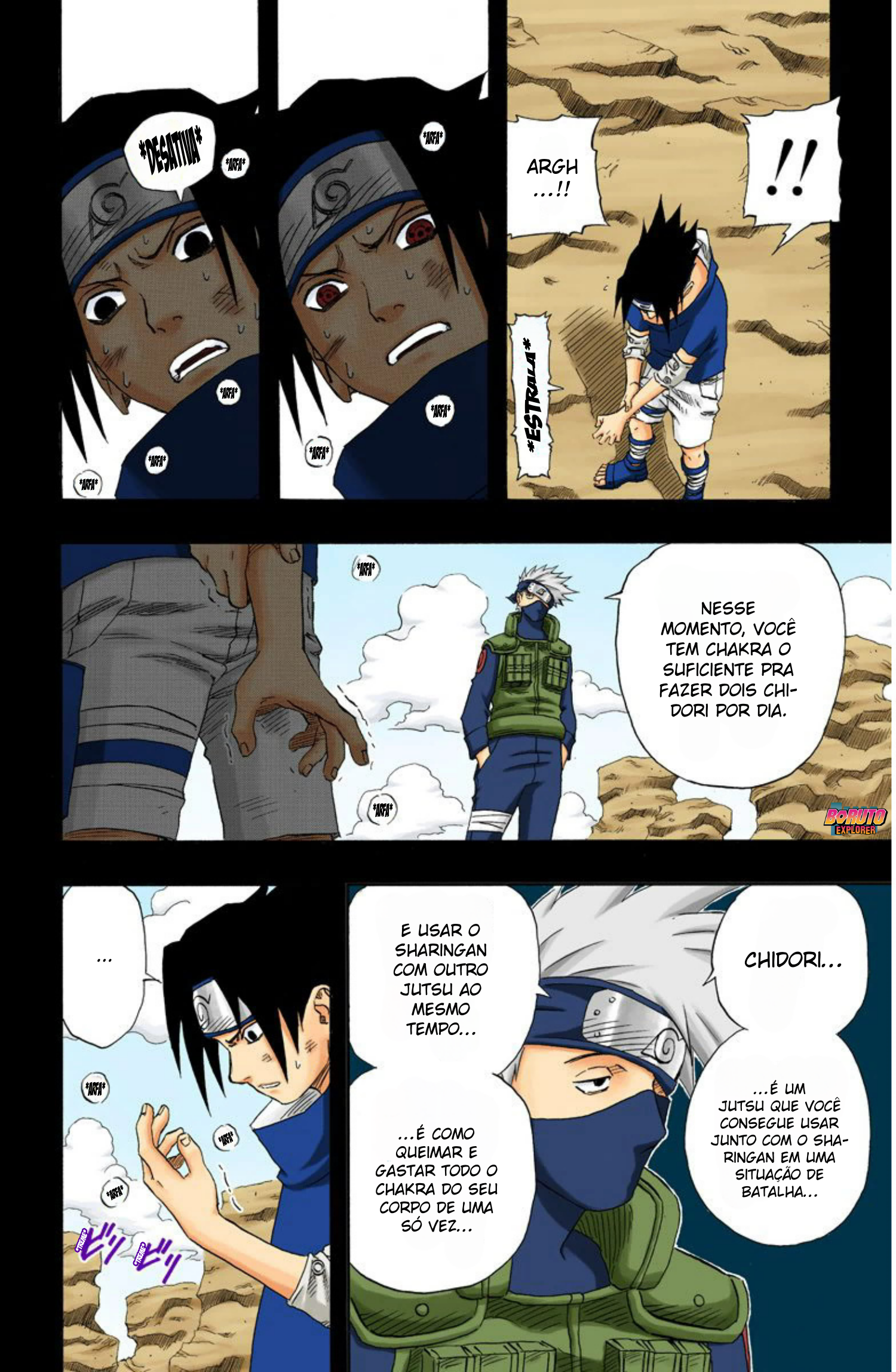 Read Naruto - Versão Colorida Oficial Manga Online