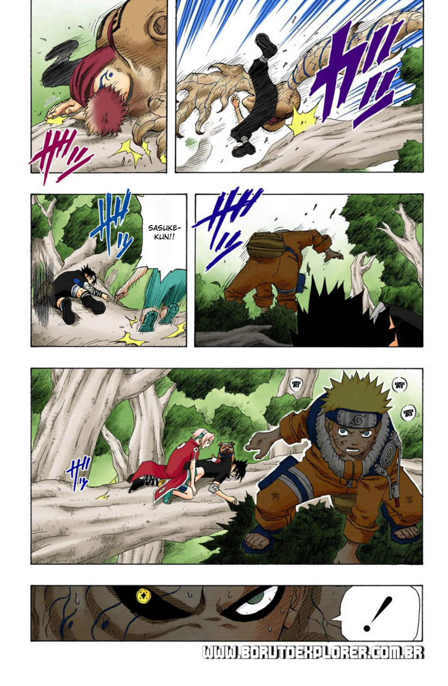 Read Naruto - Versão Colorida Oficial Manga Online