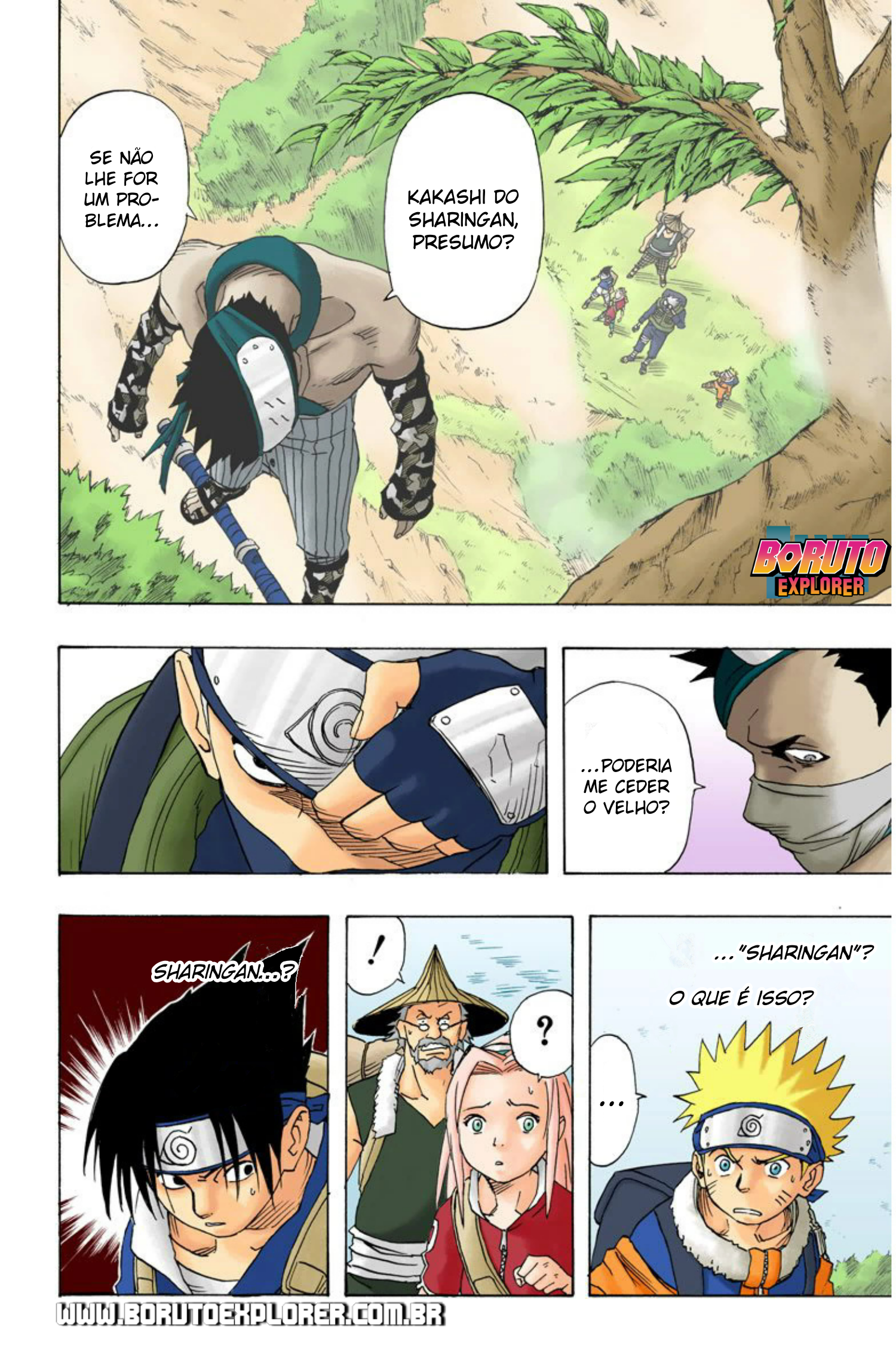 Read Naruto - Versão Colorida Oficial Manga Online