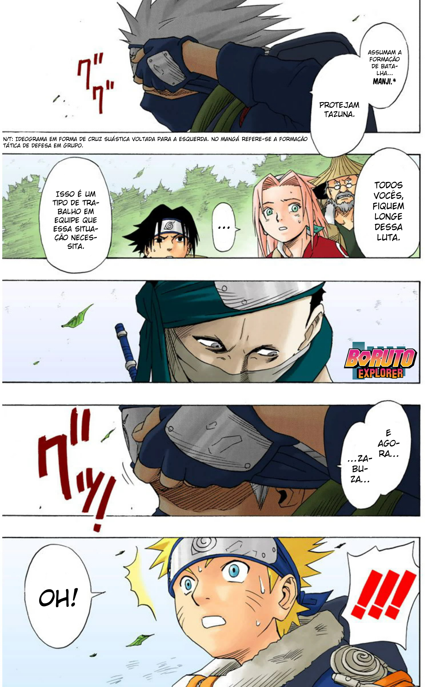 Read Naruto - Versão Colorida Oficial Manga Online